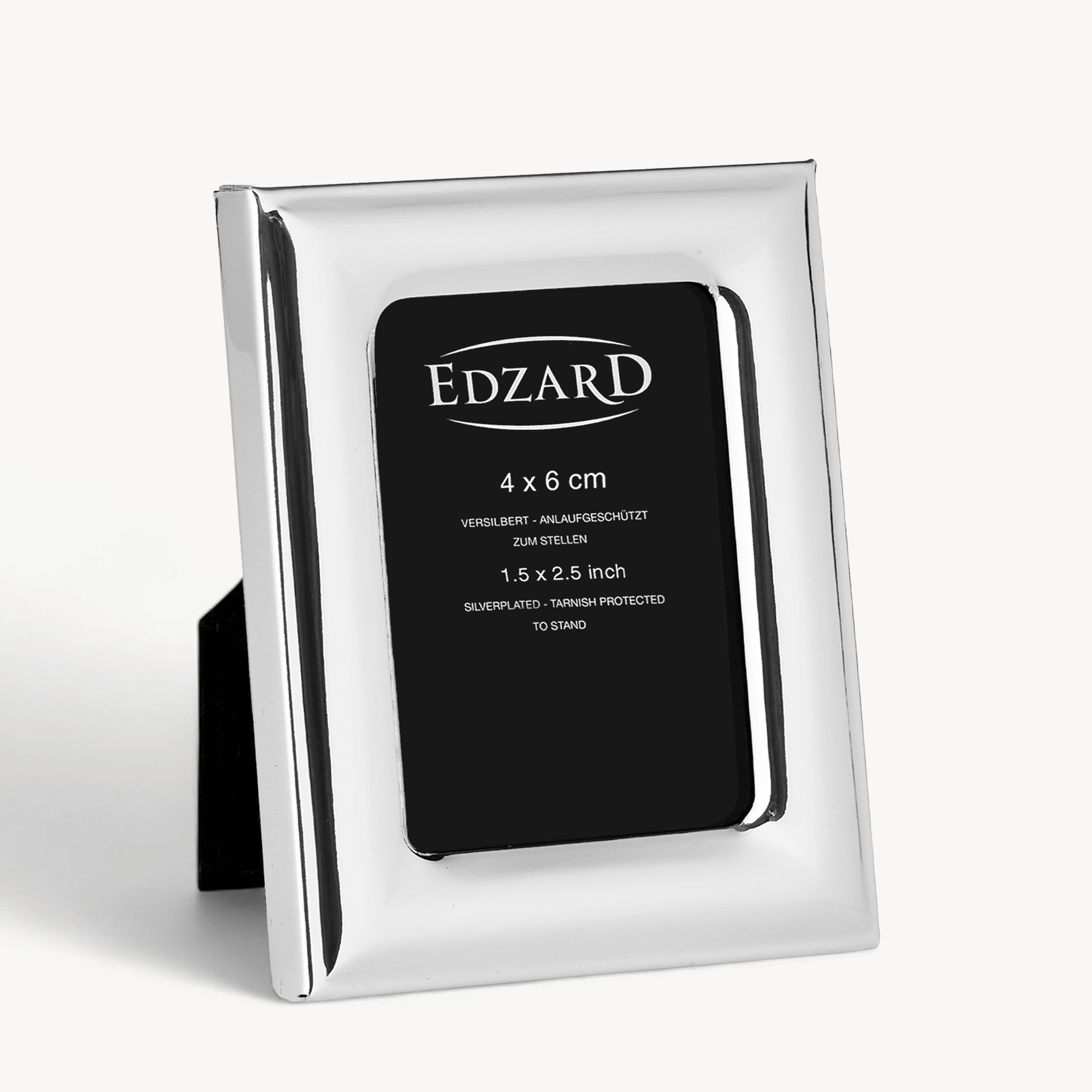 Bilderrahmen Adria (4x6 cm), edel versilbert, anlaufgeschützt