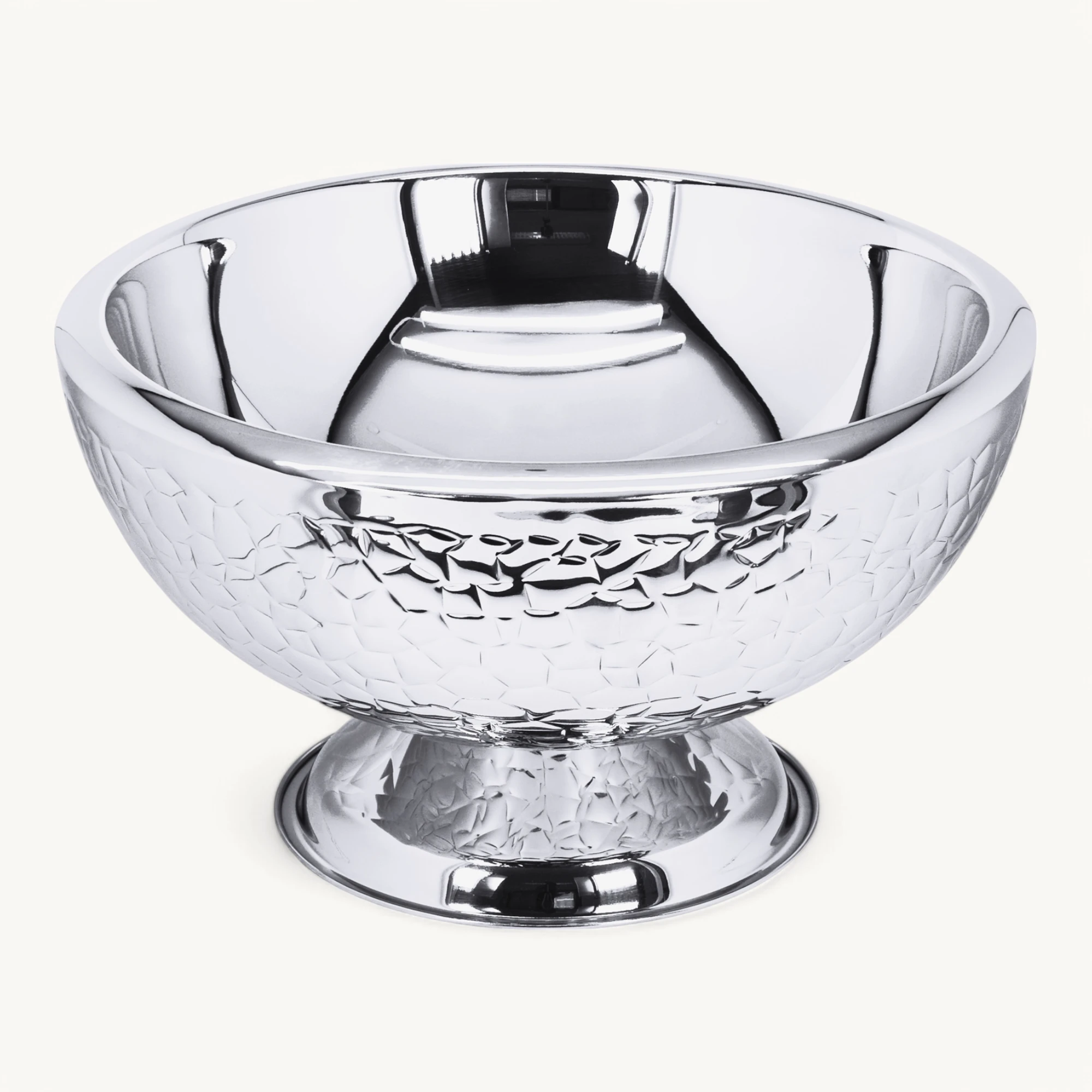 EDZARD Sektkühler Flaschenkühler Capri, Edelstahl hochglanzpoliert, außen gemustert, ø 43 cm, H 24 cm EDZARD Sektkühler Flaschenkühler Capri, Edelstahl hochglanzpoliert, außen gemustert, ø 43 cm, H 24 cm