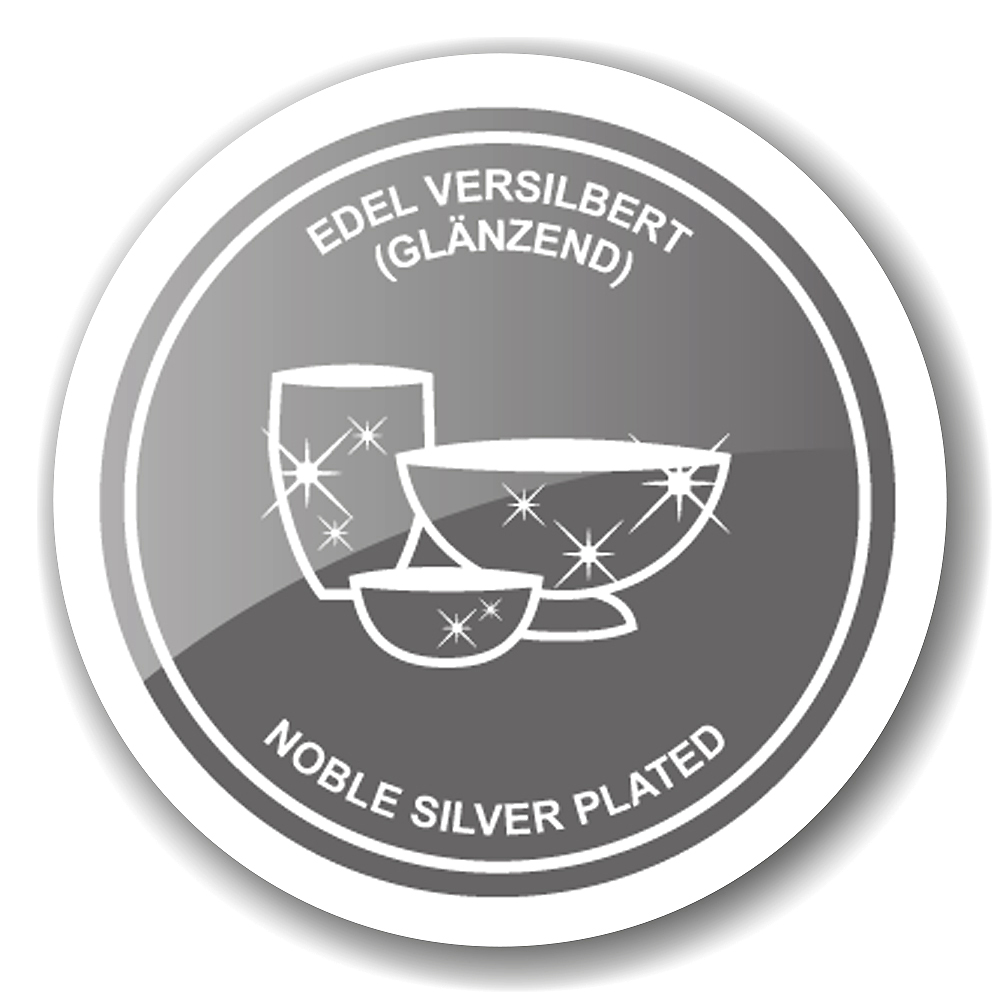 2. Wahl Trinkbecher Mido (Höhe 10 cm, Füllmenge 250 ml), gehämmert, edel versilbert