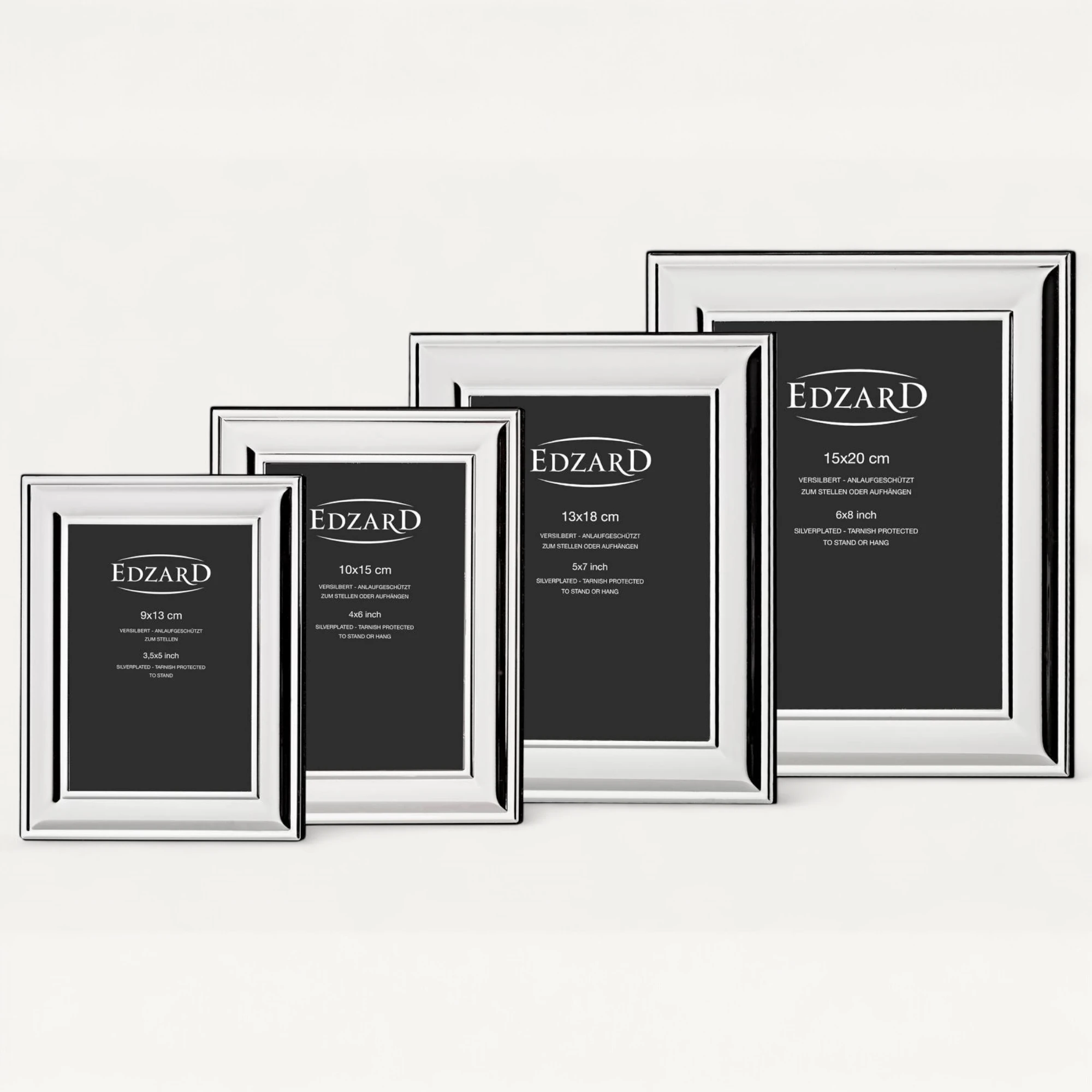 Bilderrahmen Sunset (10x15 cm), edel versilbert, anlaufgeschützt, 2 Aufhänger Bilderrahmen Sunset (10x15 cm), edel versilbert, anlaufgeschützt, 2 Aufhänger