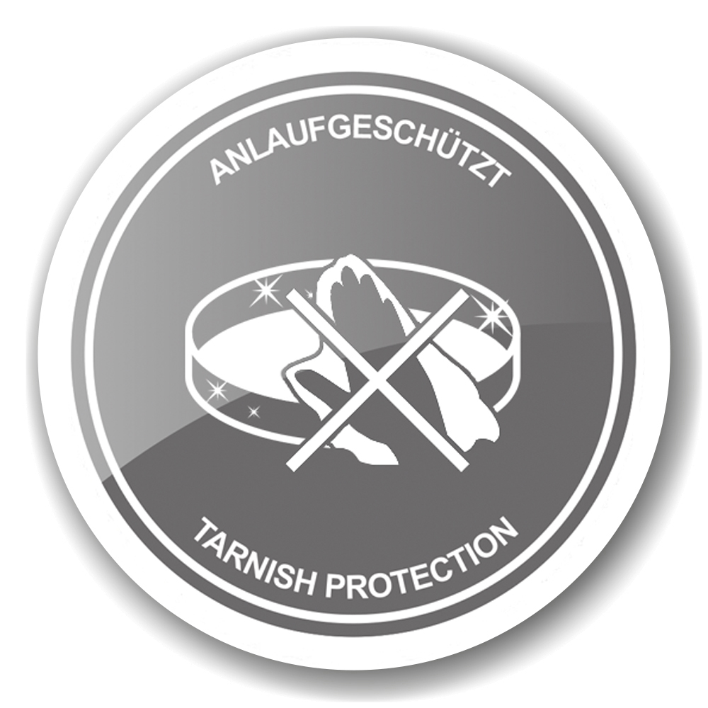 2. Wahl Tablett Delphi (ø 30 cm) rund, edel versilbert, anlaufgeschützt - Galerietablett
