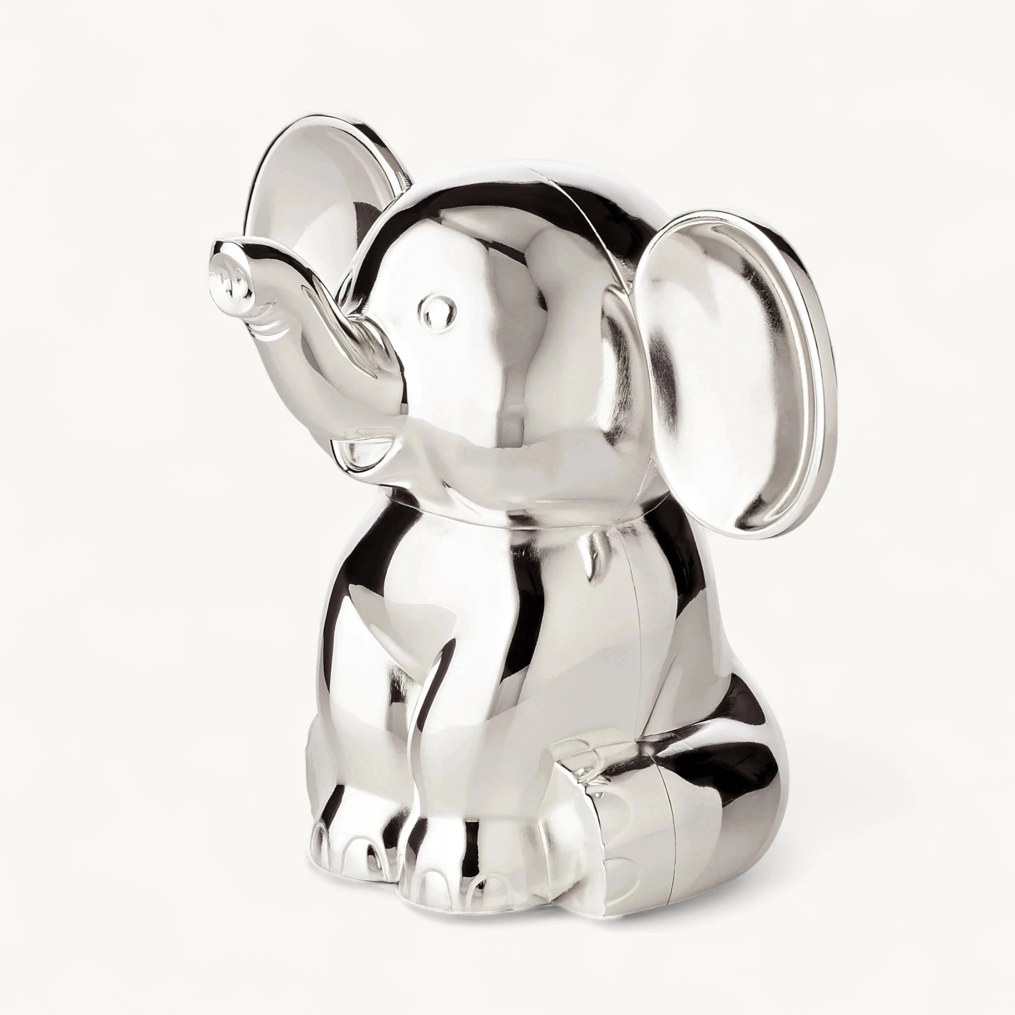 Spardose Sparbüchse Elefant, Höhe 11 cm, edel versilbert, anlaufgeschützt Spardose Sparbüchse Elefant, Höhe 11 cm, edel versilbert, anlaufgeschützt