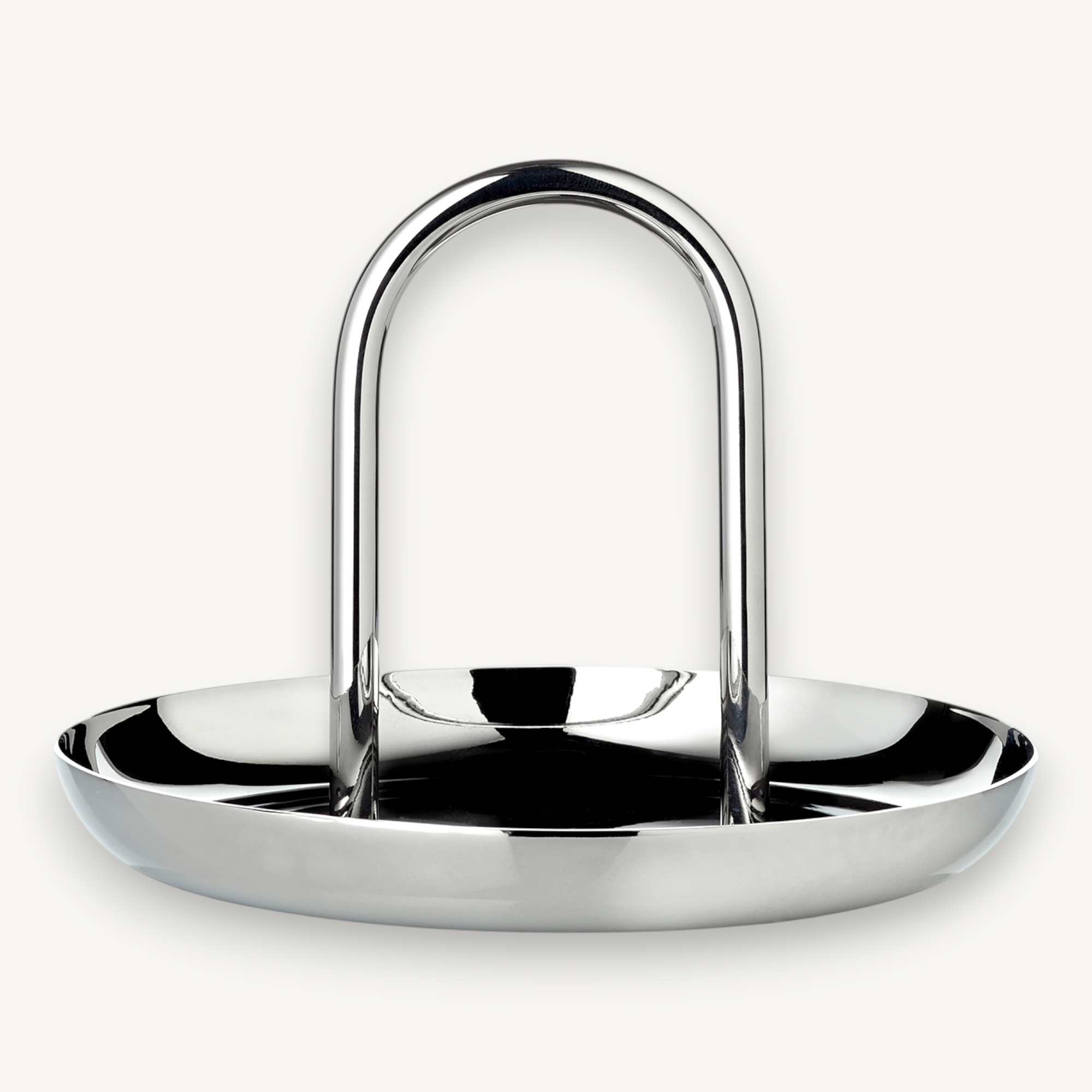 Serviertablett Apus (Ø 15 cm), Edelstahl hochglanzpoliert