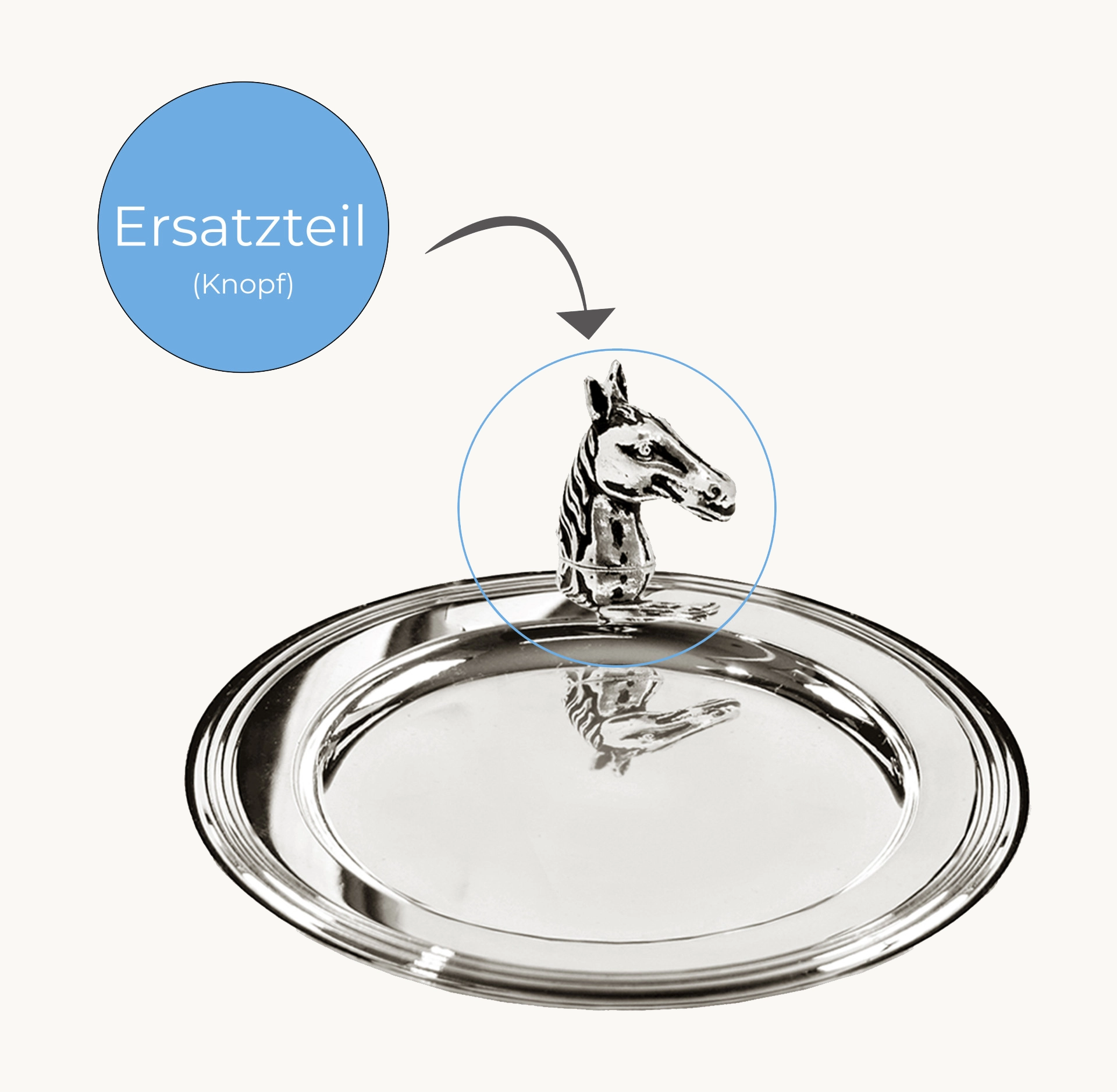 Pferdekopf zu 1362, 1364, 1366, 1368*