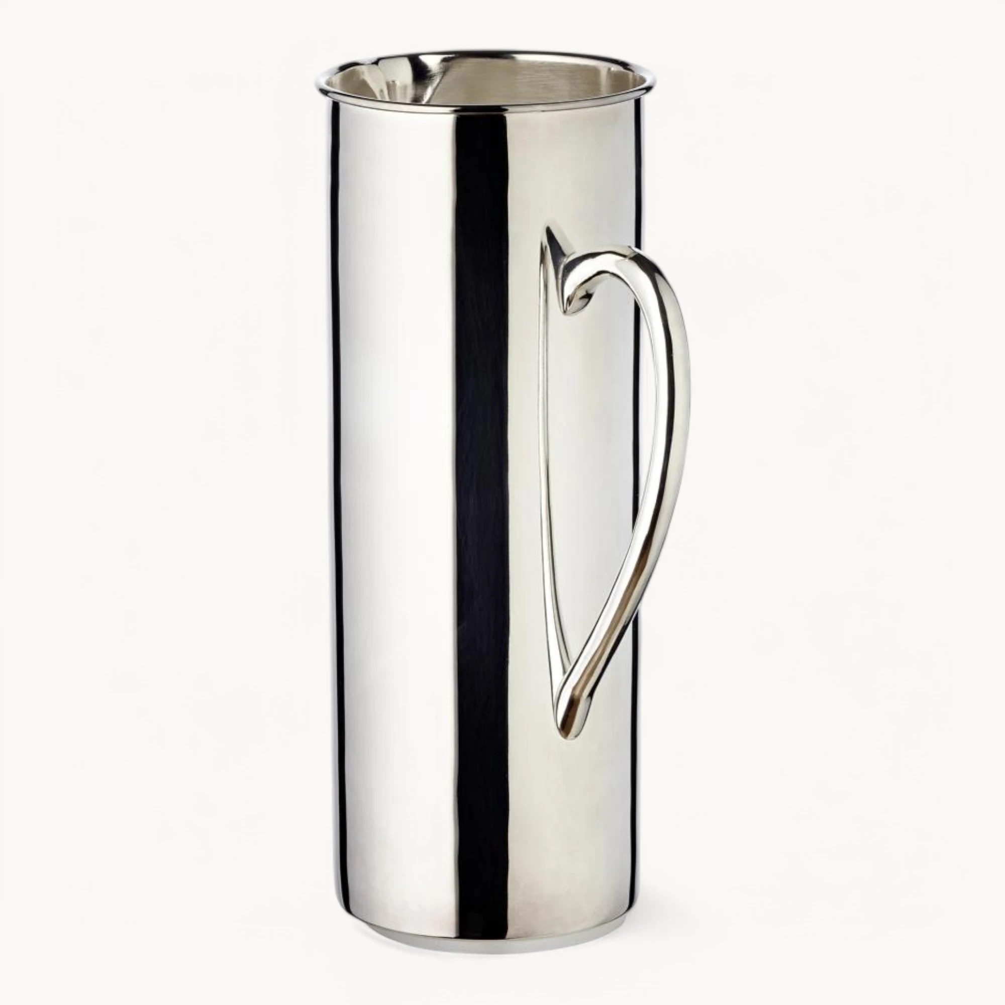 Krug Santana, schwerversilbert, Höhe 25 cm, für 1,5 Liter, Kanne Karaffe Pitcher Krug Santana, schwerversilbert, Höhe 25 cm, für 1,5 Liter, Kanne Karaffe Pitcher