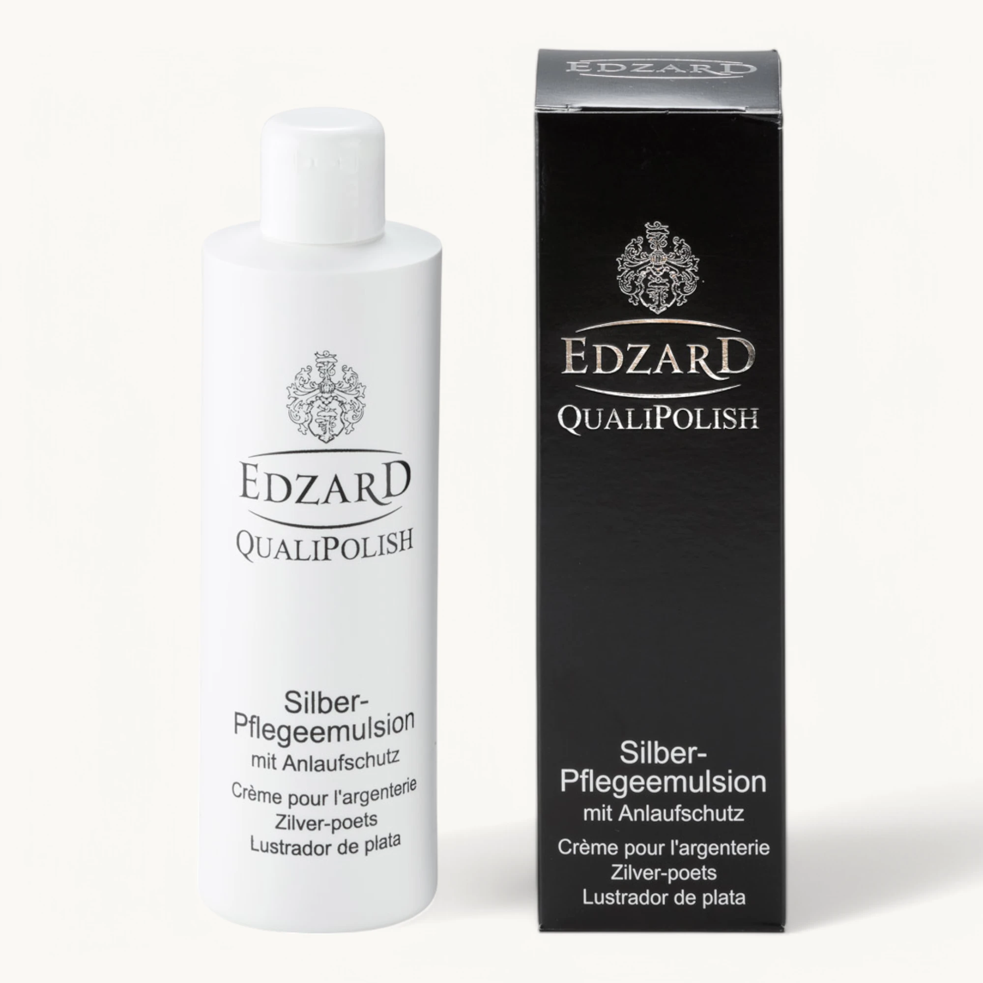 QualiPolish® Silber-Pflege-Emulsion mit Anlaufschutz, Inhalt 250 ml