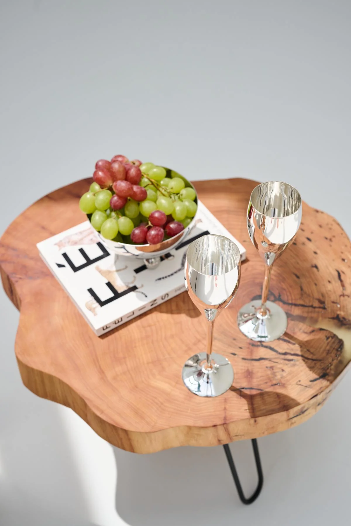 Sektkelch Dodo (Höhe 23 cm, Füllmenge 200 ml), glatt, edel versilbert Sektkelch Dodo (Höhe 23 cm, Füllmenge 200 ml), glatt, edel versilbert