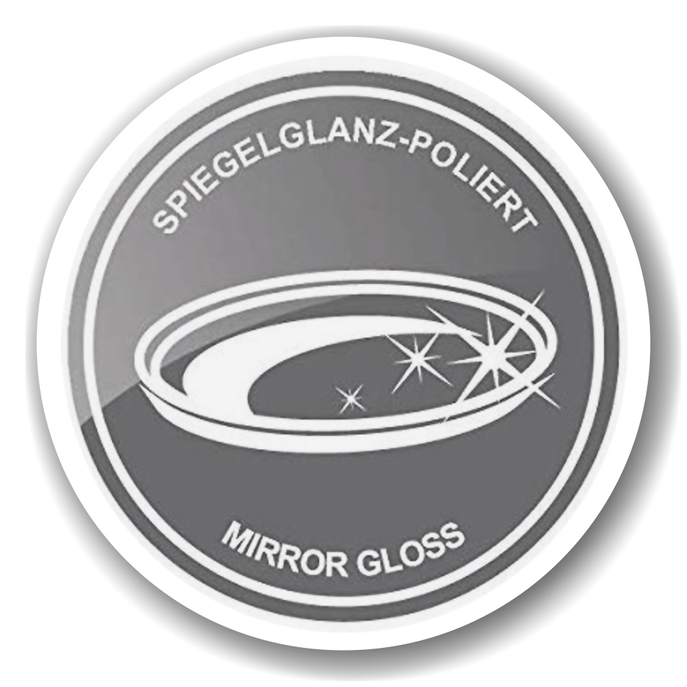 SALE 2. Wahl Schale Halifax (Länge 40 cm), silberfarben, hochglanzpoliert, Edelstahl