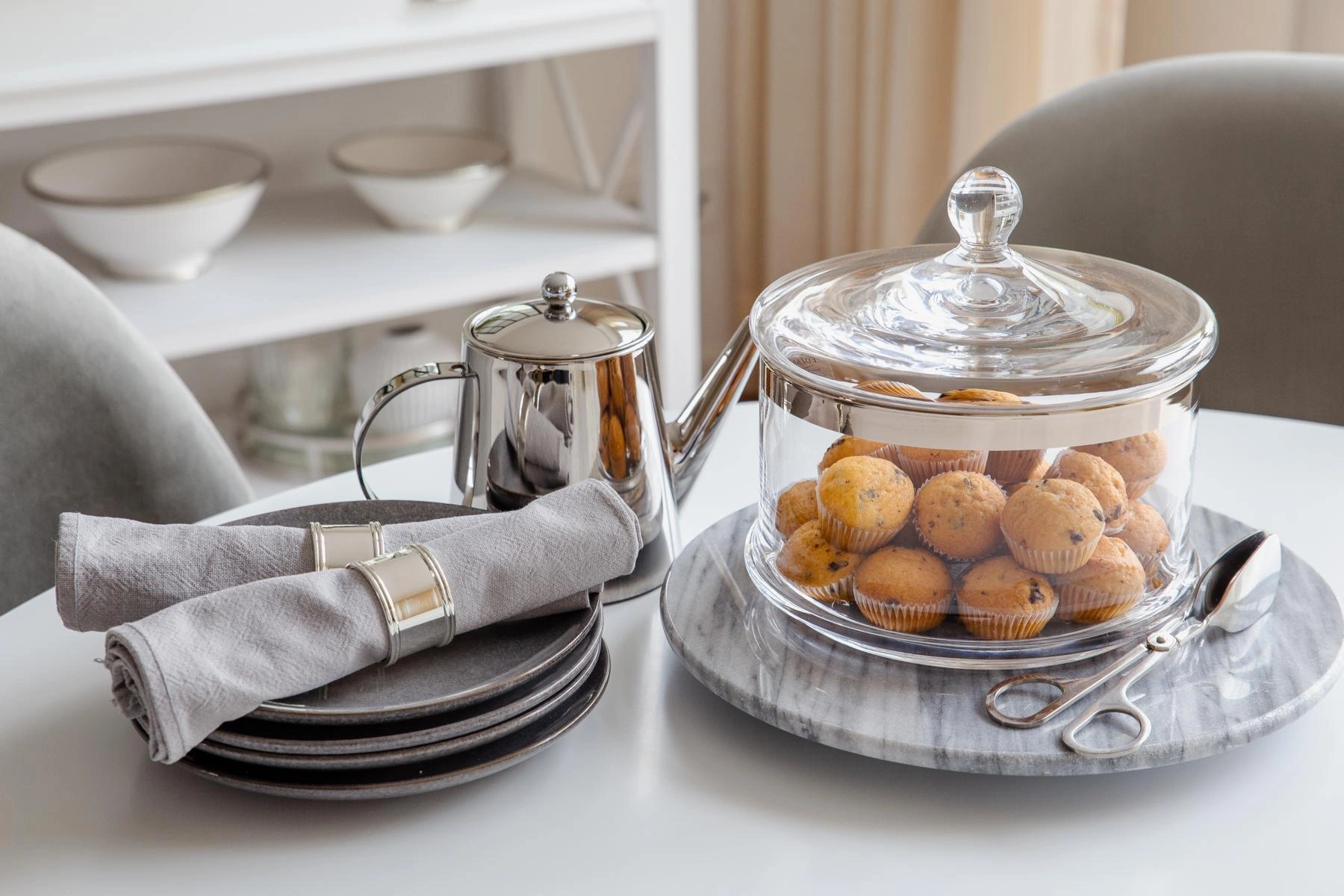 6er Set Serviettenringe Madrid, rund, edel versilbert, Durchmesser 4 cm 6er Set Serviettenringe Madrid, rund, edel versilbert, Durchmesser 4 cm