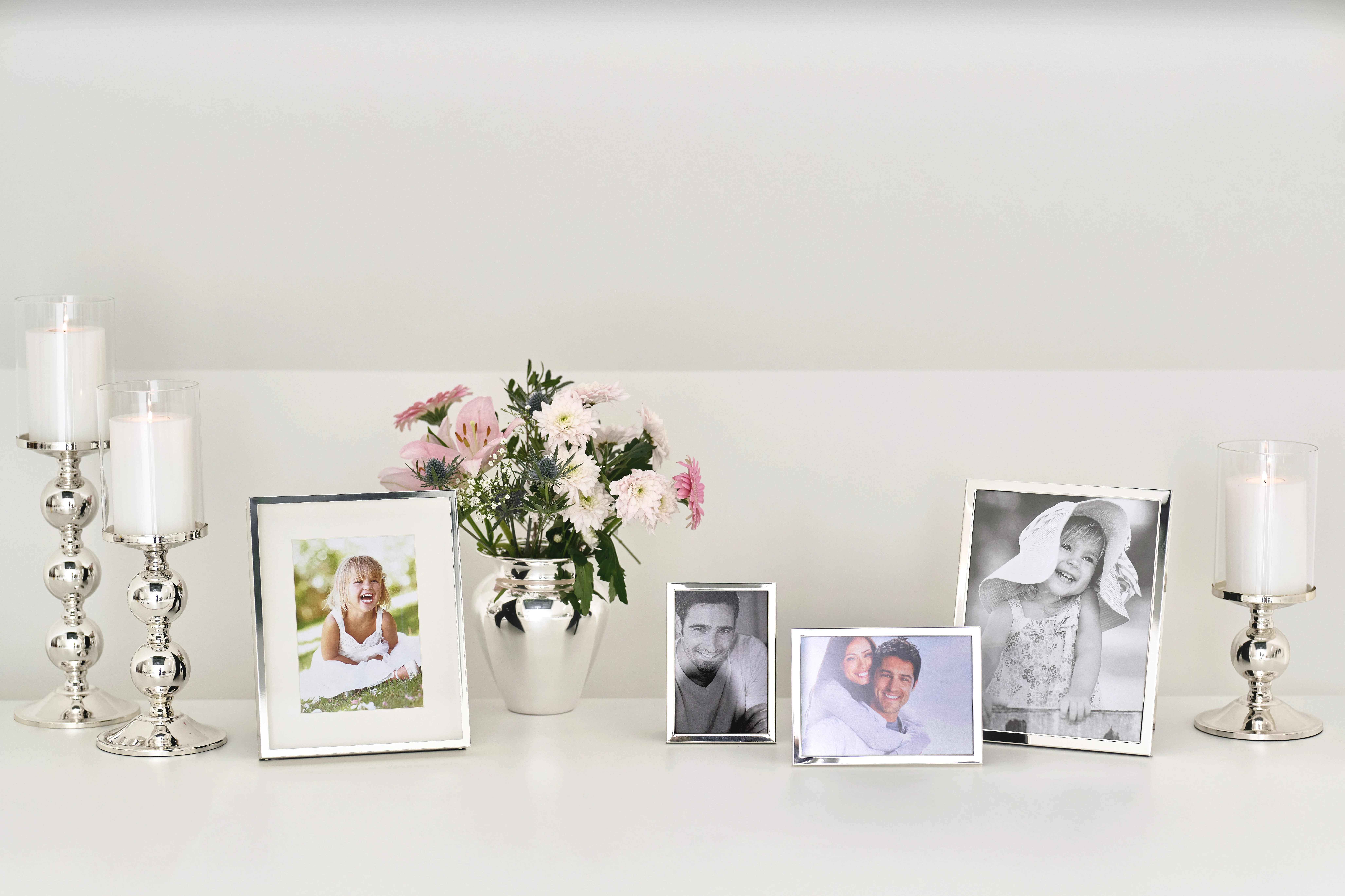 Bilderrahmen Bergamo (10x15 cm), edel versilbert, anlaufgeschützt, 2 Aufhänger Bilderrahmen Bergamo (10x15 cm), edel versilbert, anlaufgeschützt, 2 Aufhänger