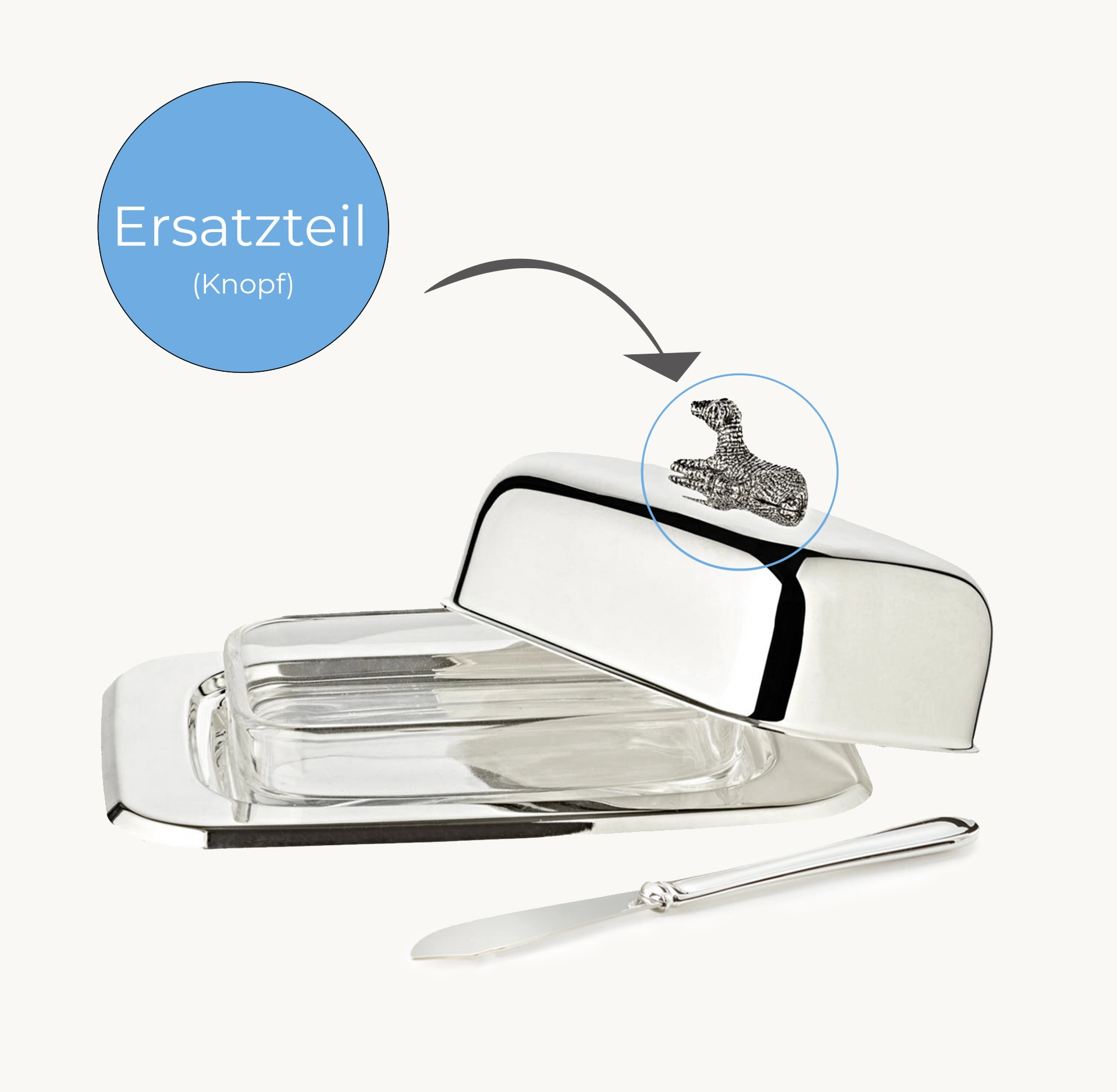 Lammknopf zu 2448, 2450*