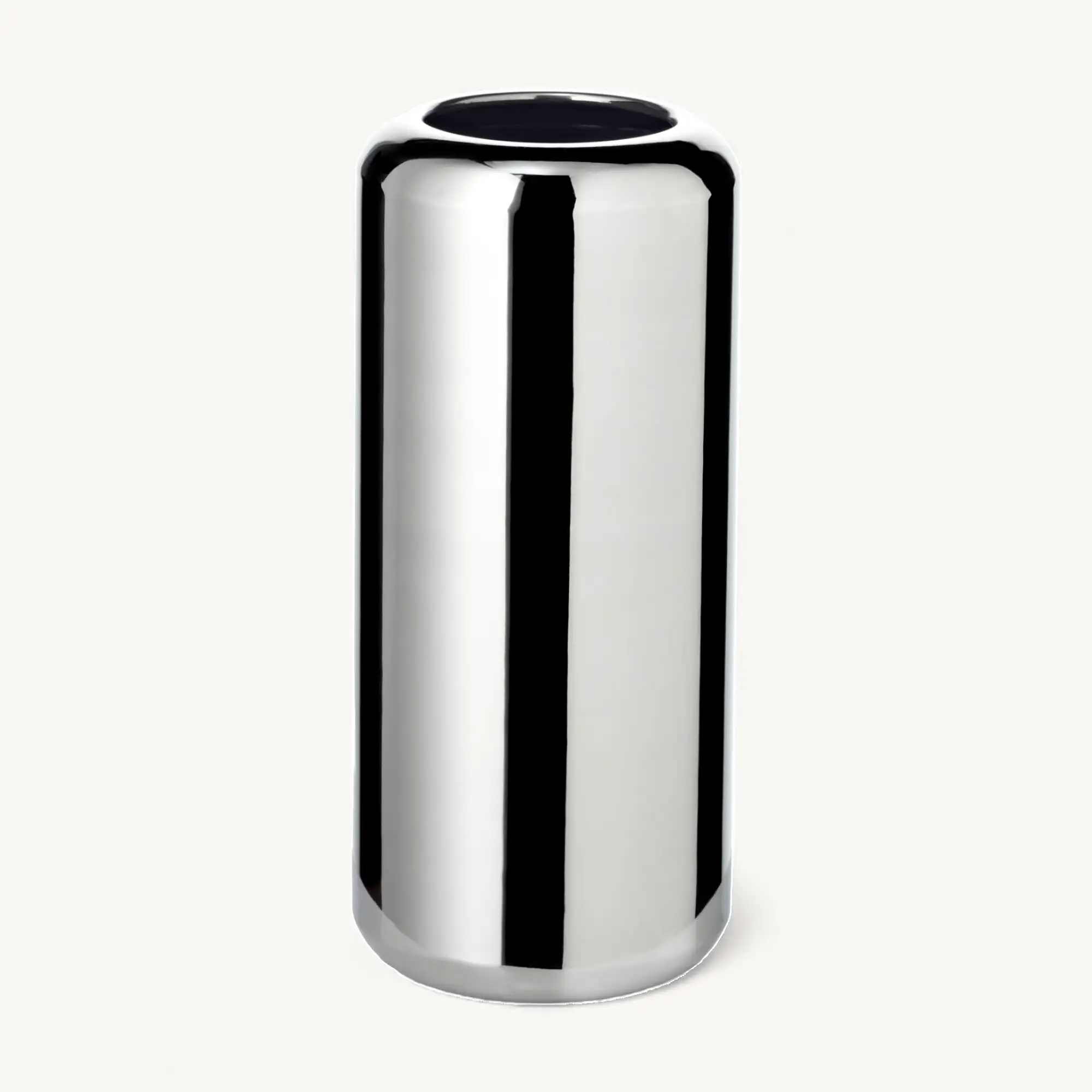 Vase Lunaria (Höhe 23 cm, Ø 10 cm), silberfarben,  Edelstahl Vase Lunaria (Höhe 23 cm, Ø 10 cm), silberfarben,  Edelstahl