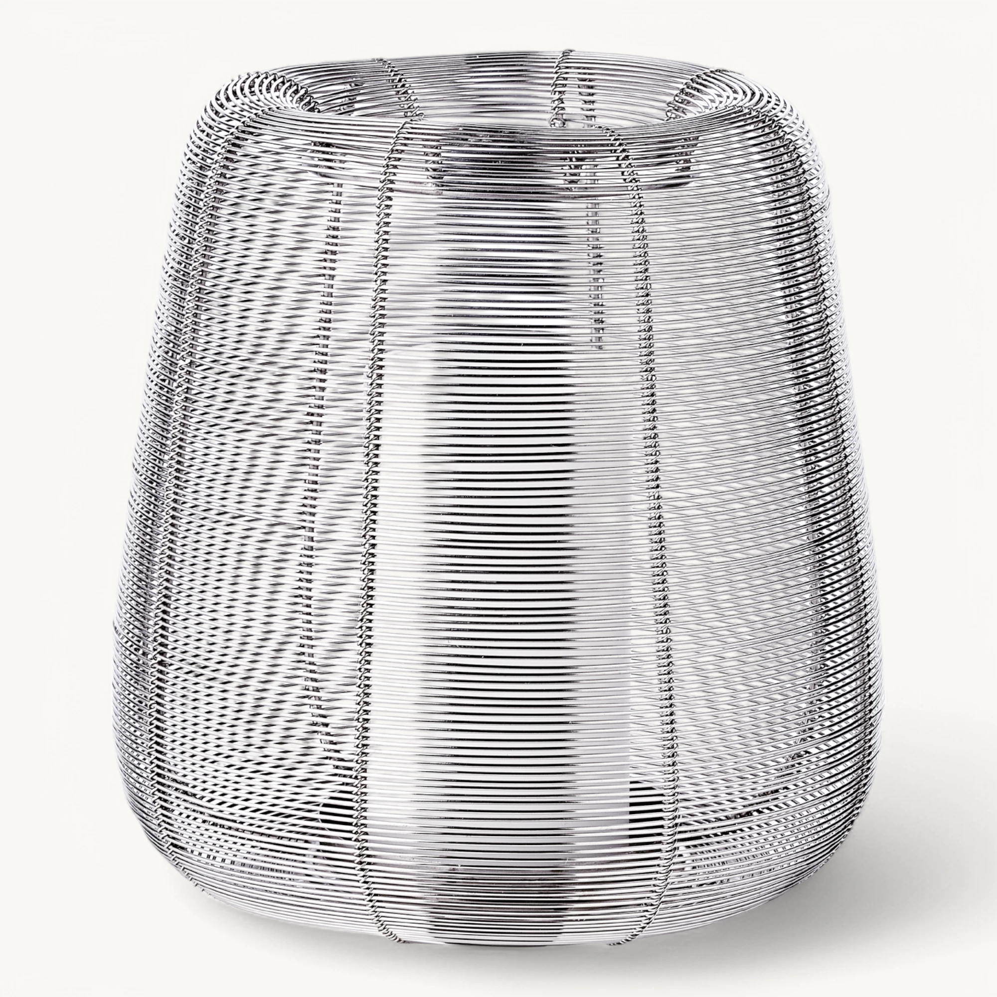 SALE Windlicht Kurt (Höhe 24 cm), silberfarben, vernickelter Edelstahl