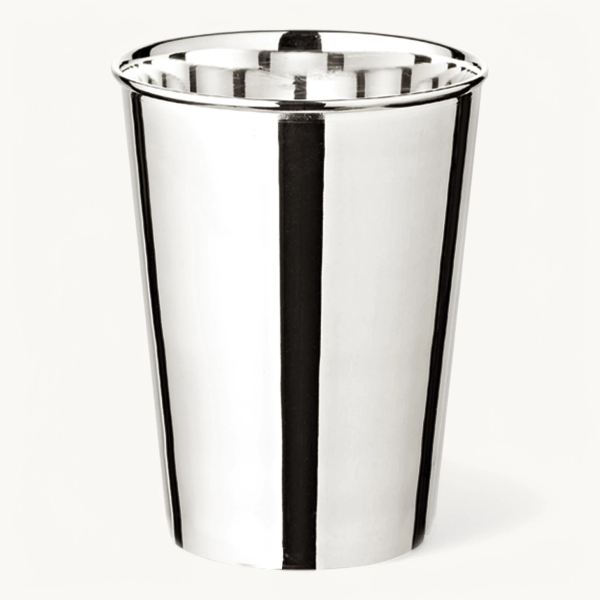 2. Wahl Trinkbecher Konus (Höhe 10 cm, Füllmenge 250 ml), schwerversilbert