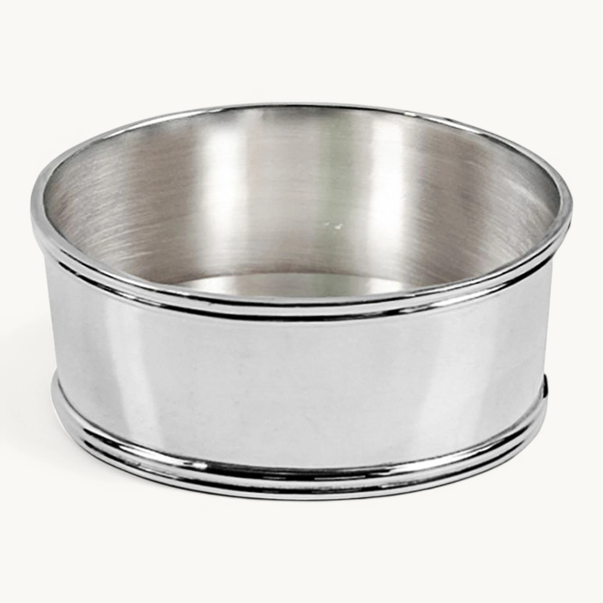 SALE Flaschenuntersetzer Calo (Höhe 4 cm, Ø 11 cm), schwerversilbert