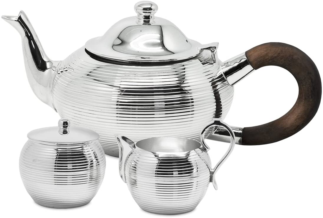 INAKTIV 2. Wahl Teekanne Ashford, schwerversilbert, Länge 25 cm, Breite 13 cm, H 12 cm