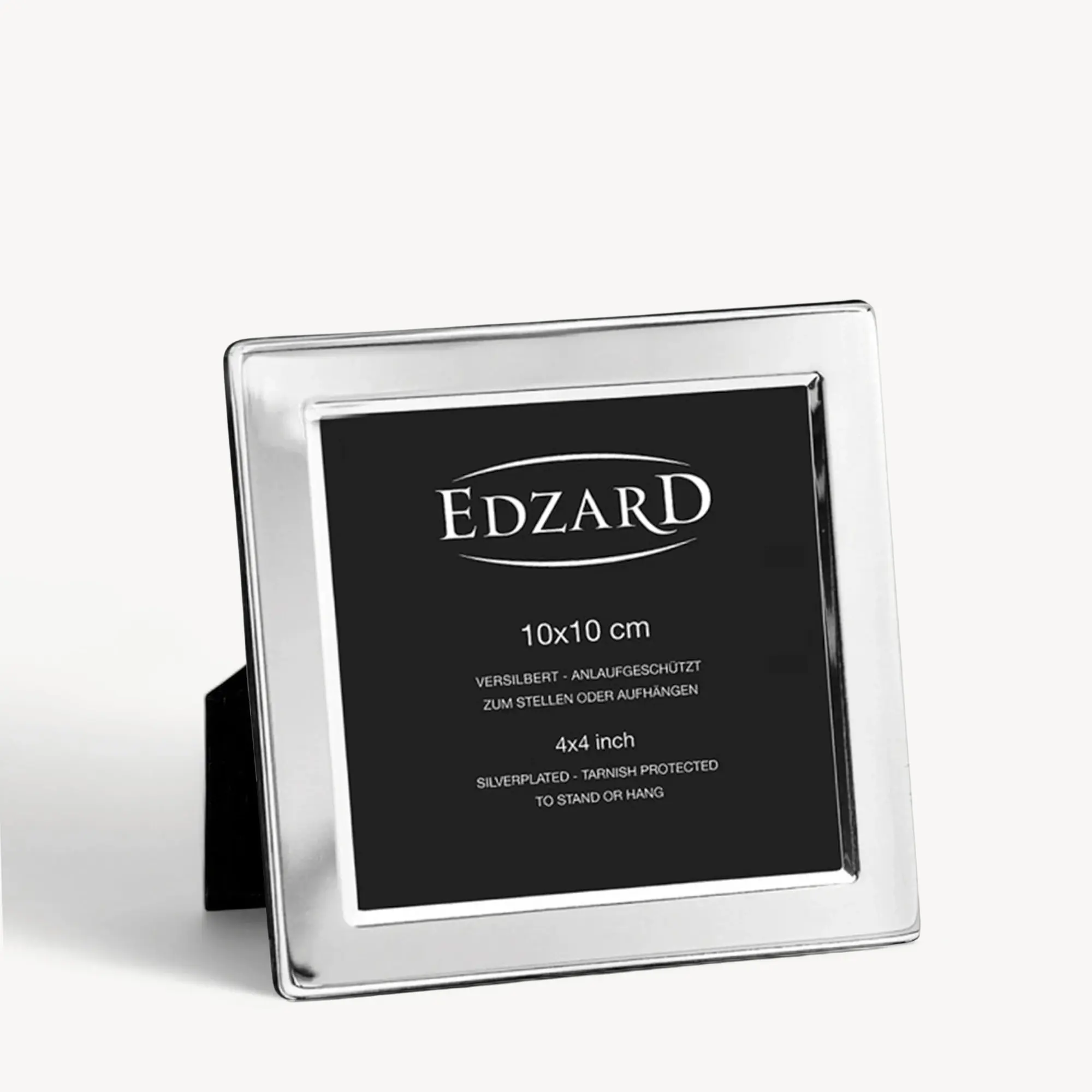 Bilderrahmen Salerno (10x10 cm), edel versilbert, anlaufgeschützt