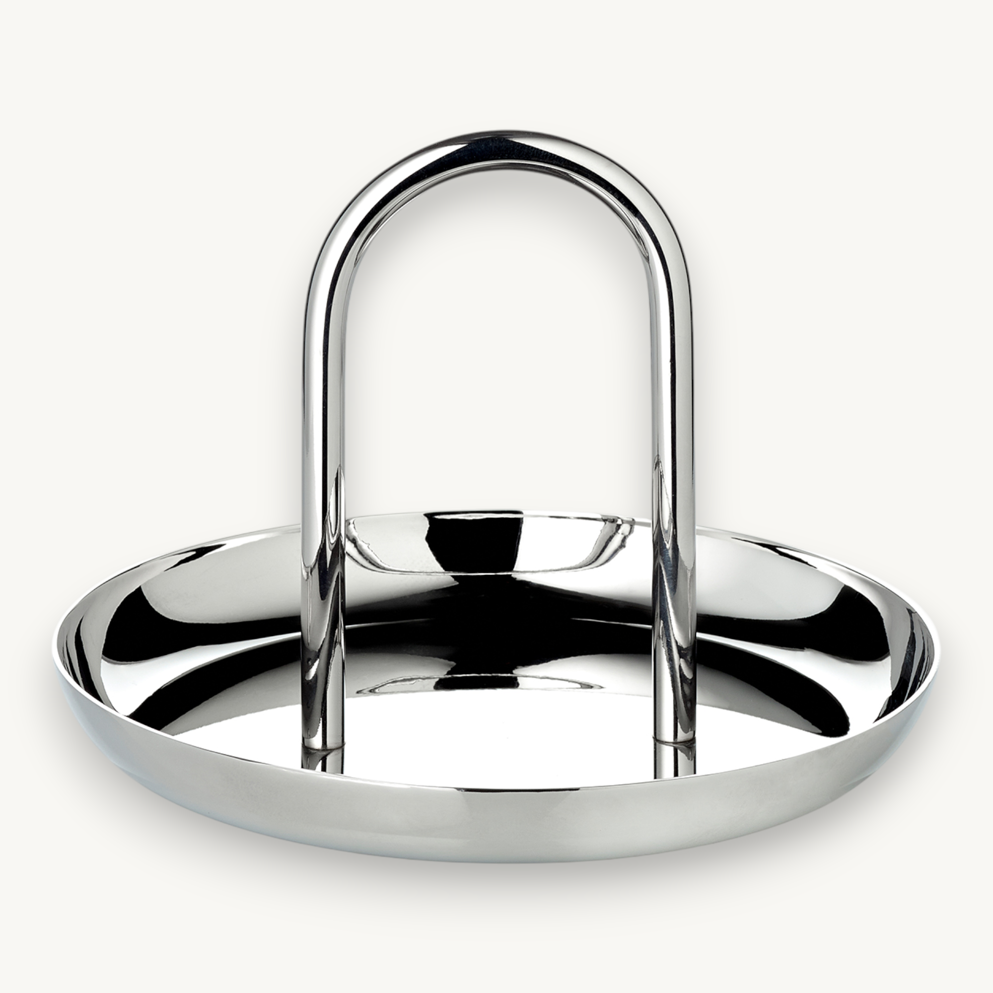 Serviertablett Apus (Ø 15 cm), Edelstahl hochglanzpoliert