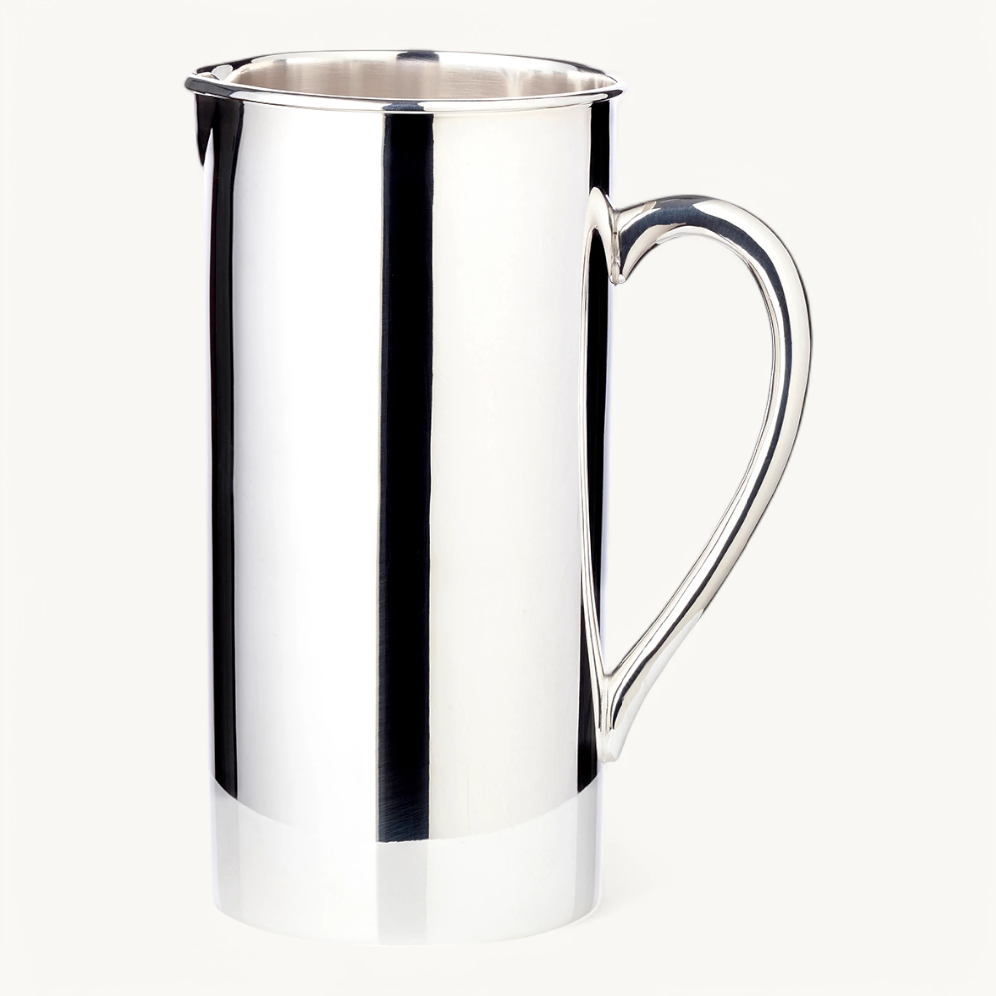 Krug Santana, versilbert, Höhe 20 cm, für 1,25 Liter, Kanne Karaffe Pitcher