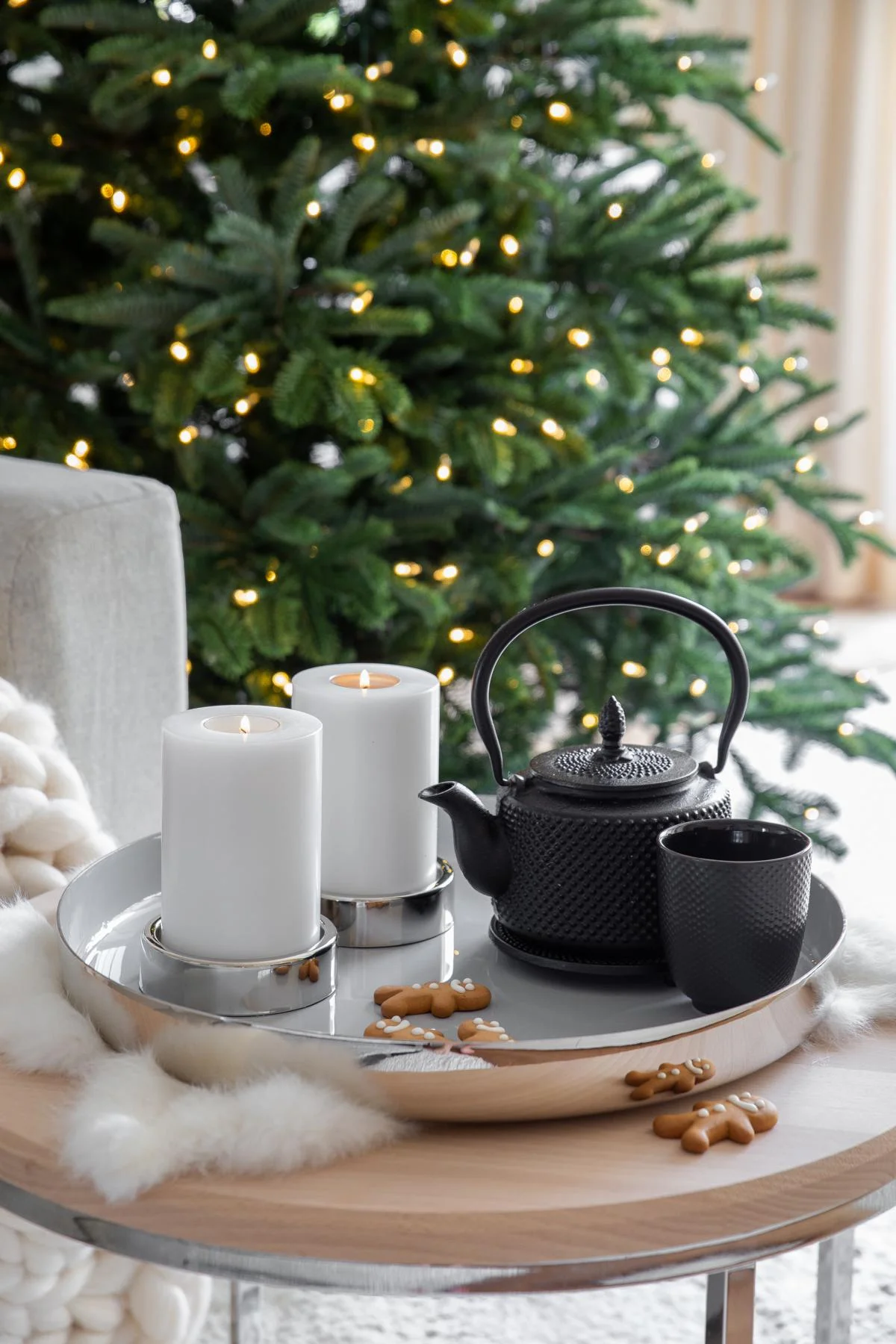 2er-Set Kerzenständer Sanremo (ø 10 cm), vernickelt, für Stumpenkerzen ø 8 cm 2er-Set Kerzenständer Sanremo (ø 10 cm), vernickelt, für Stumpenkerzen ø 8 cm