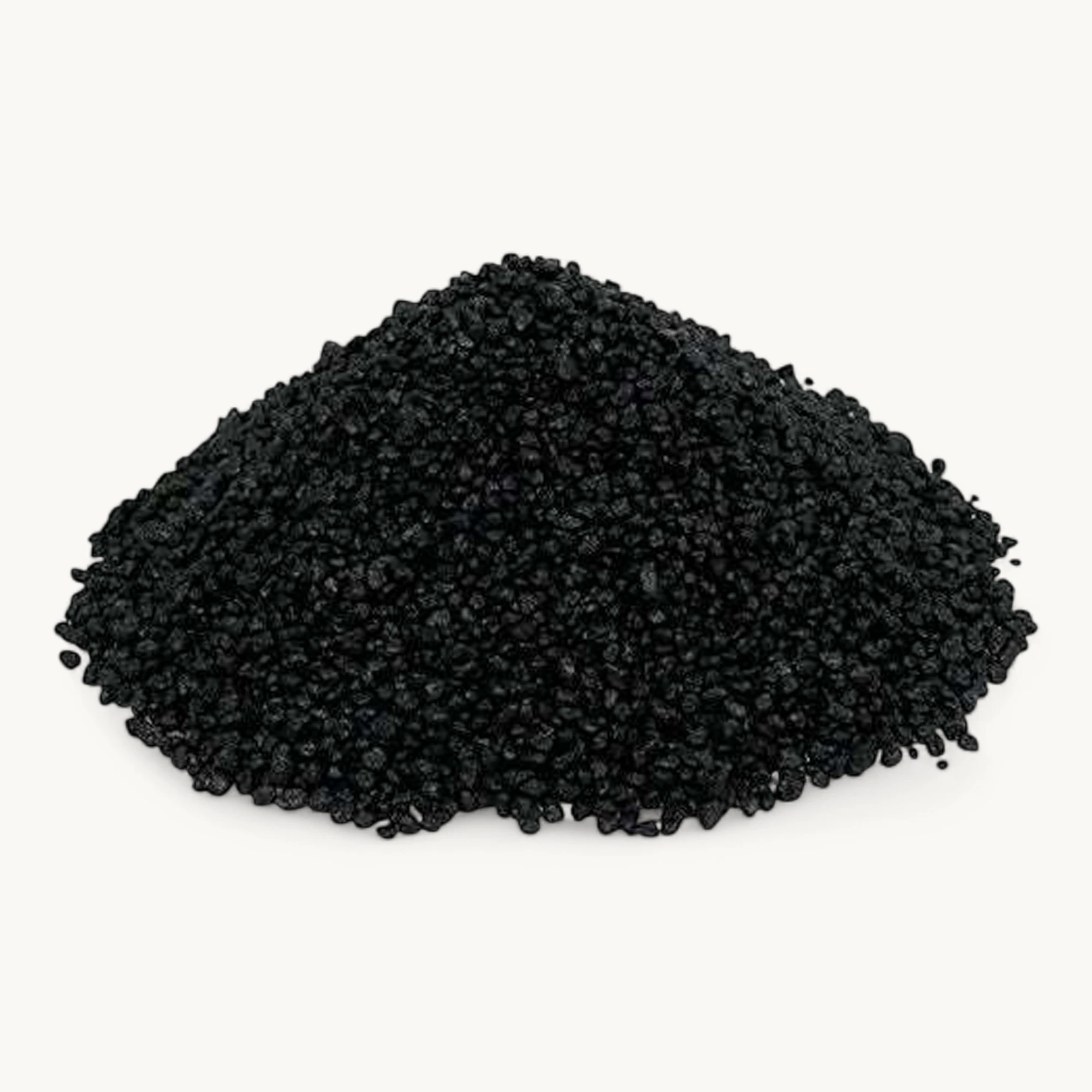 Dekogranulat Dekosteine (2-3 mm), Farbe schwarz, 1 kg, wasserfest, staubfrei