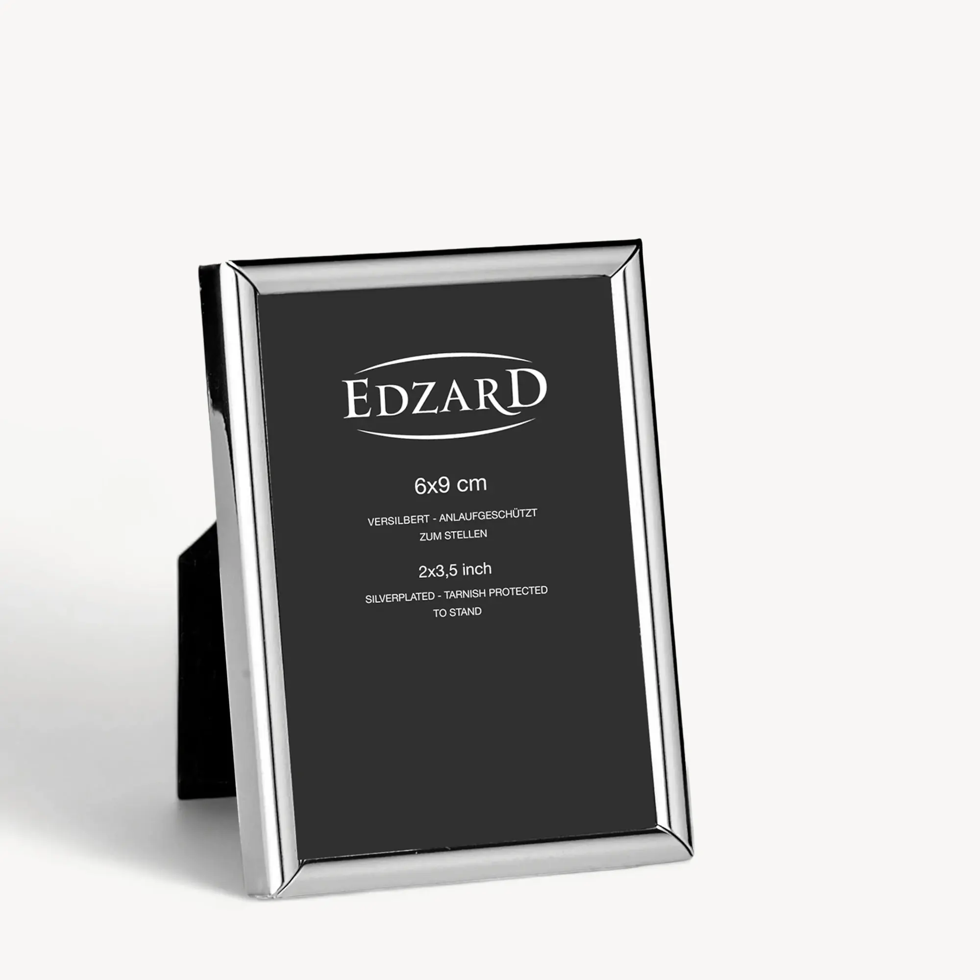 Bilderrahmen Genua (6x9 cm), edel versilbert, anlaufgeschützt
