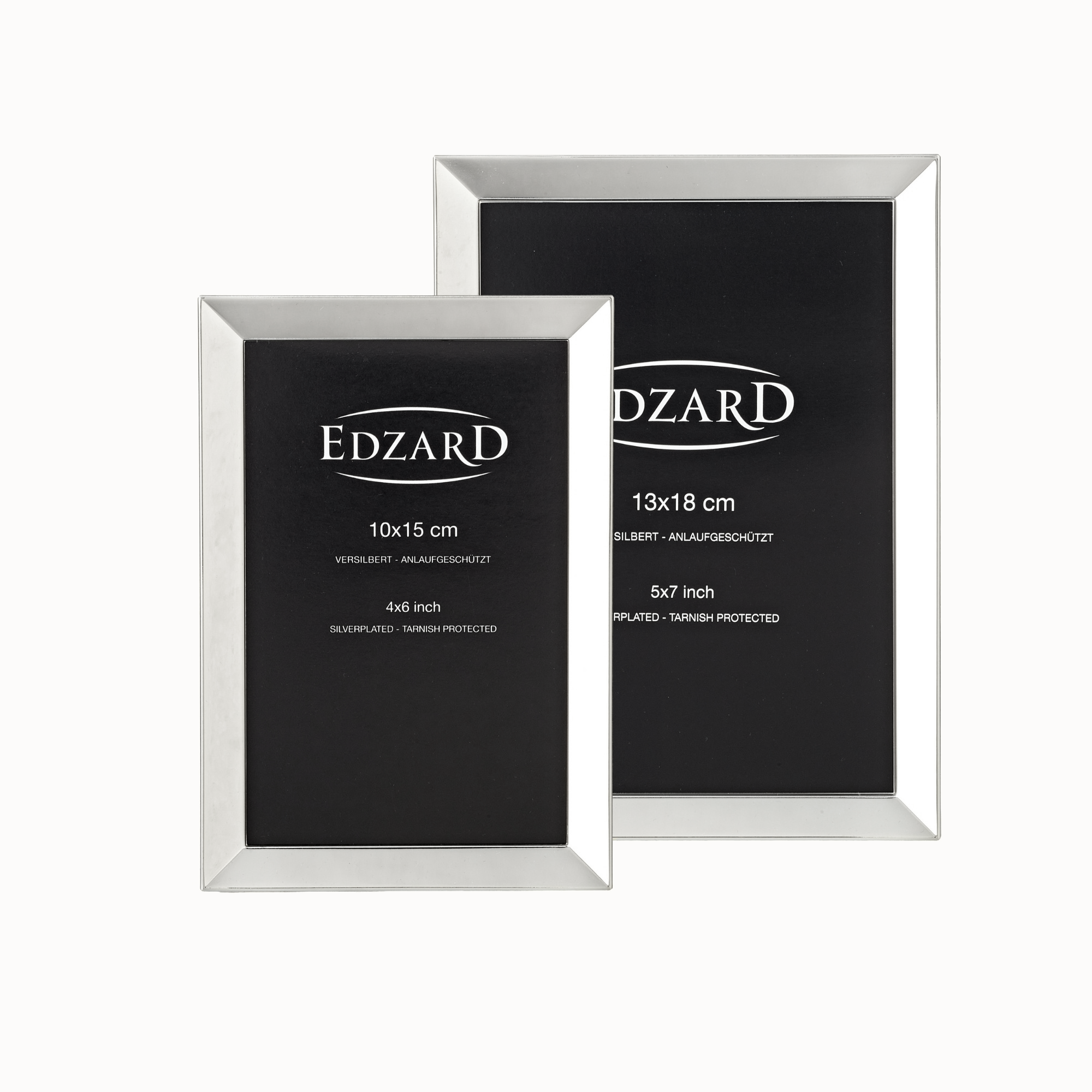 Bilderrahmen Livorno (10x15 cm), edel versilbert, anlaufgeschützt, 2 Aufhänger Bilderrahmen Livorno (10x15 cm), edel versilbert, anlaufgeschützt, 2 Aufhänger