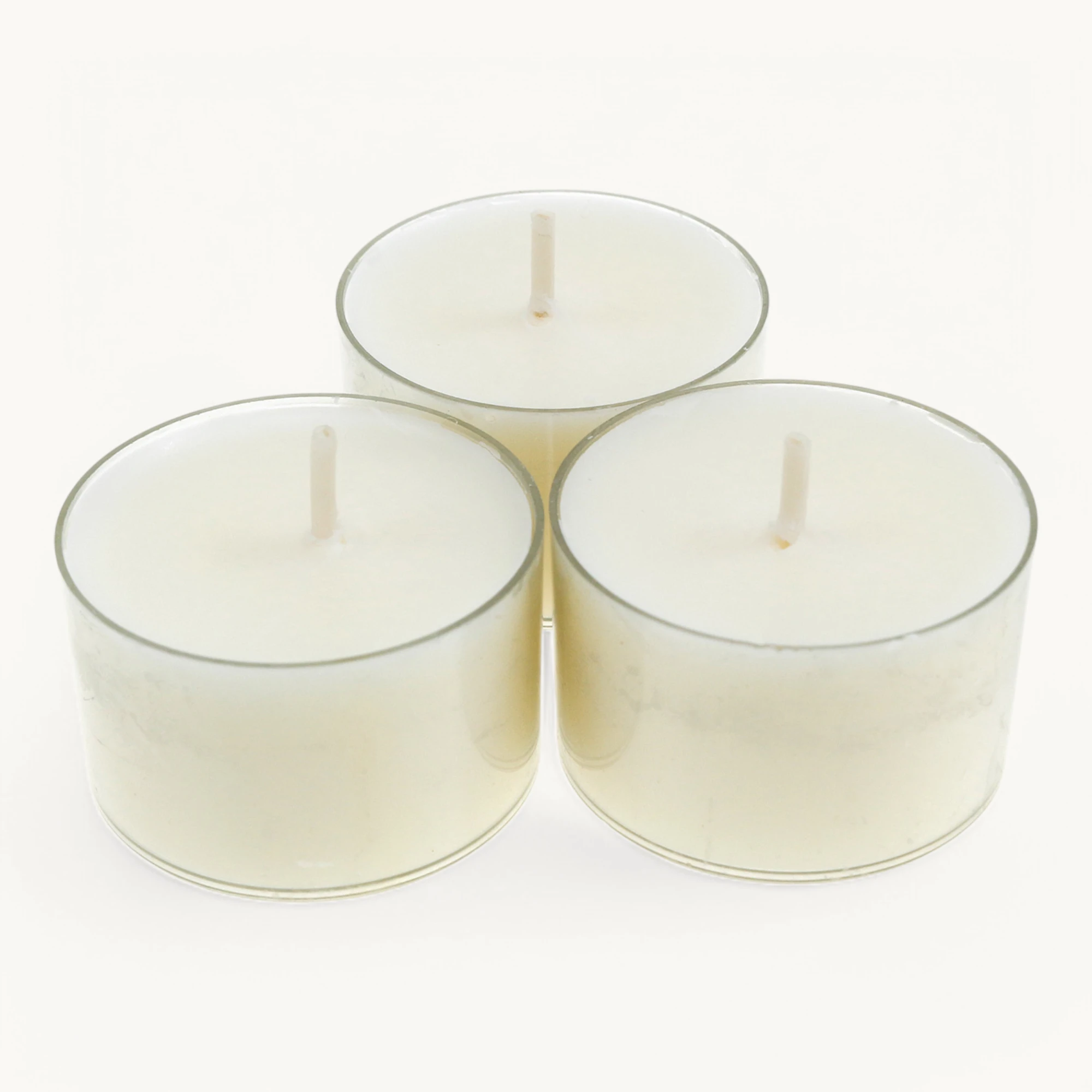 40 Stück Teelichter, weiß, Rapswachs, transparente Kunststoffhülle, Brenndauer ca. 7h 40 Stück Teelichter, weiß, Rapswachs, transparente Kunststoffhülle, Brenndauer ca. 7h