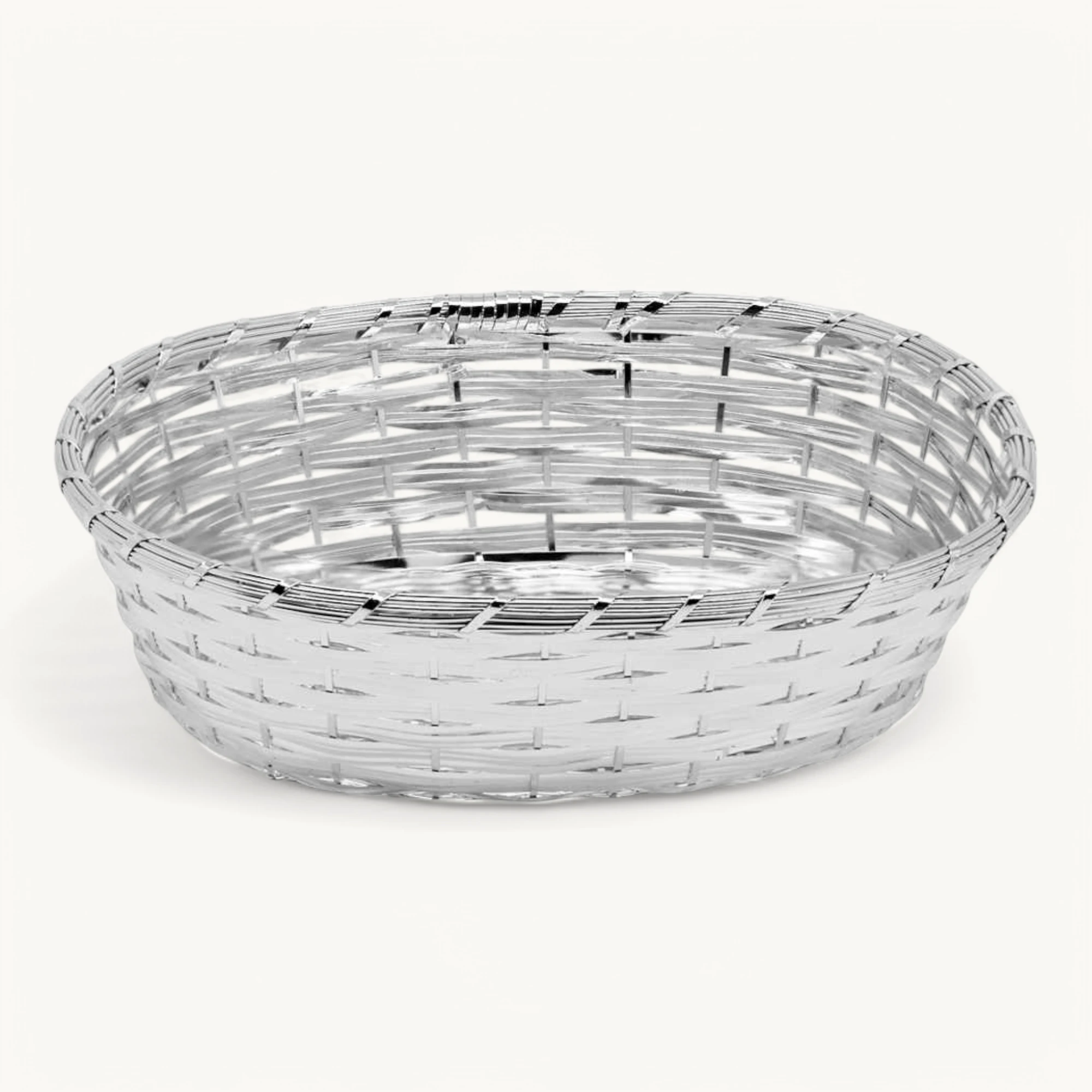 Brotkorb Basket (18x23cm), oval, edel versilbert, anlaufgeschützt