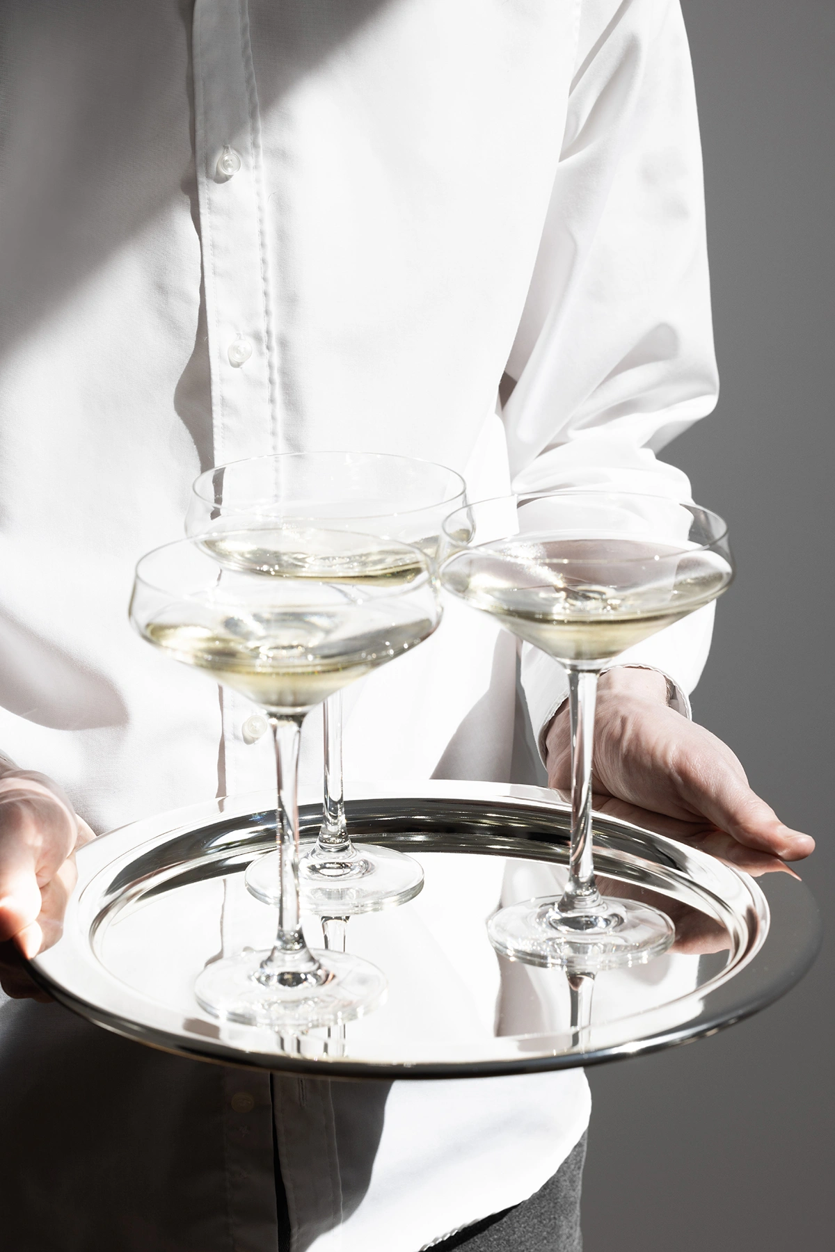 Tablett Porto (Ø 32 cm), rund, edel versilbert, anlaufgeschützt Tablett Porto (Ø 32 cm), rund, edel versilbert, anlaufgeschützt