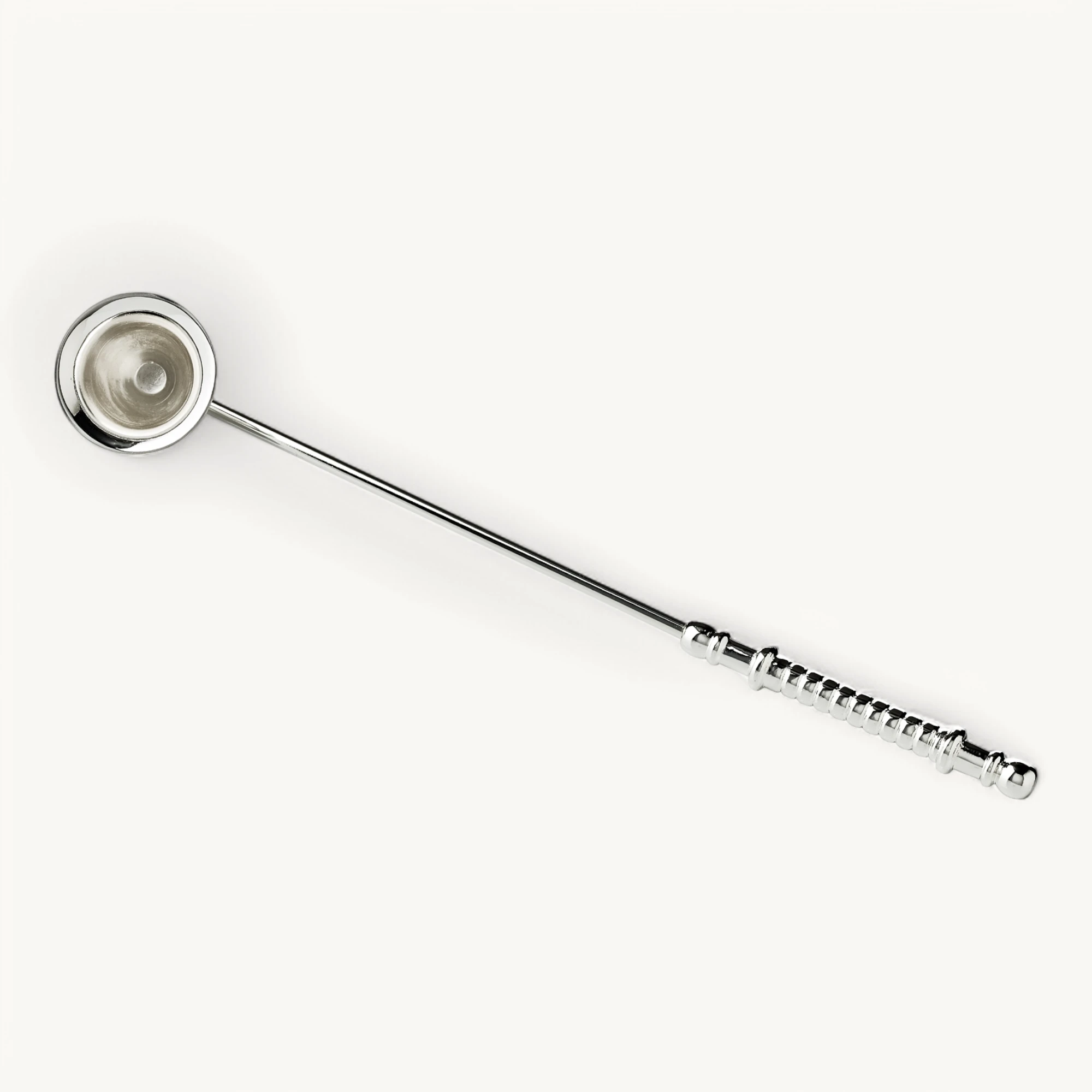 Kerzenlöscher Swing (Länge 26 cm), silberfarben, edel versilbert, anlaufgeschützt