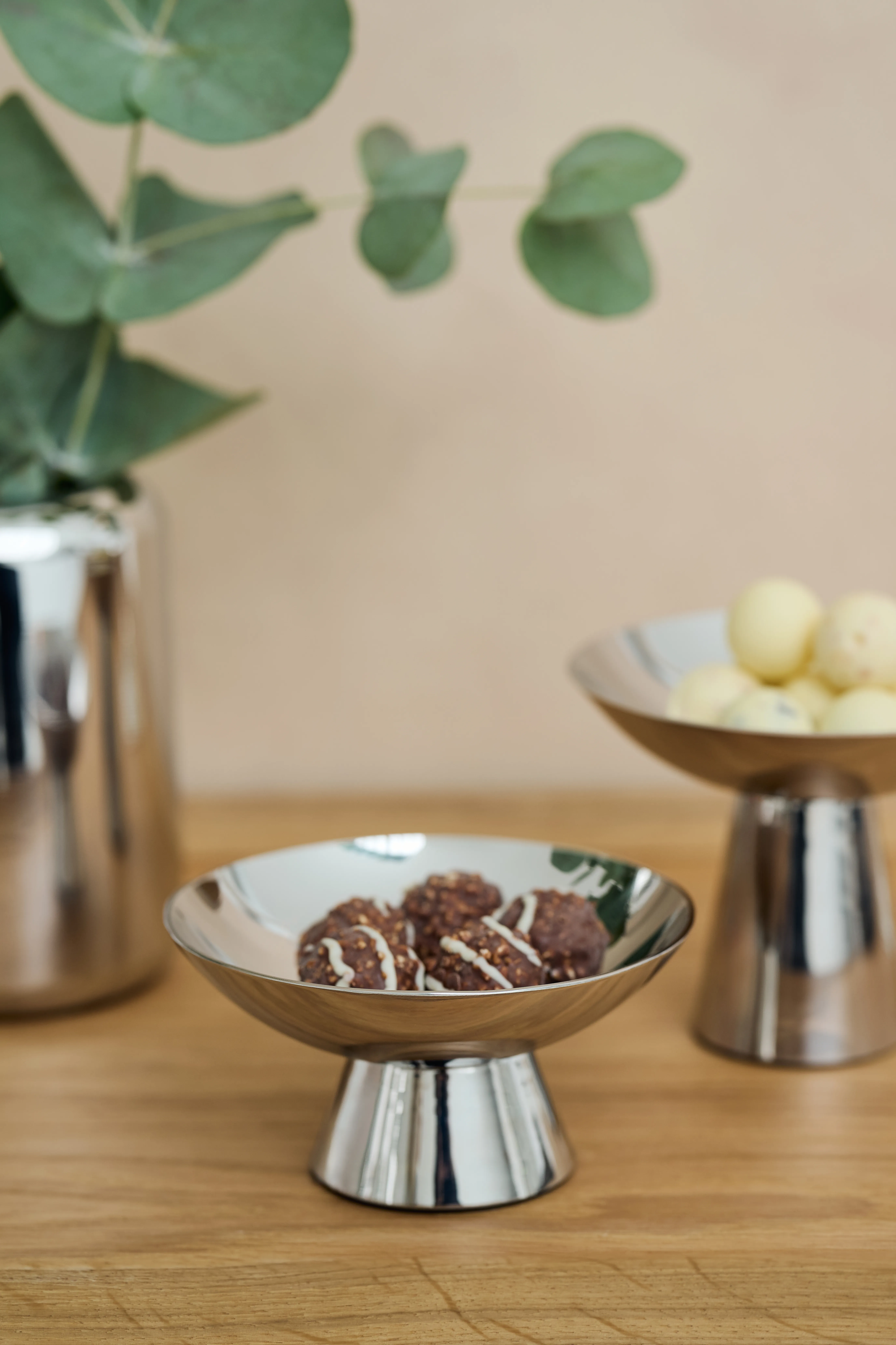 Schale Malibu (Ø 13,5 cm, H 7), rund, Edelstahl, hochglanzpoliert