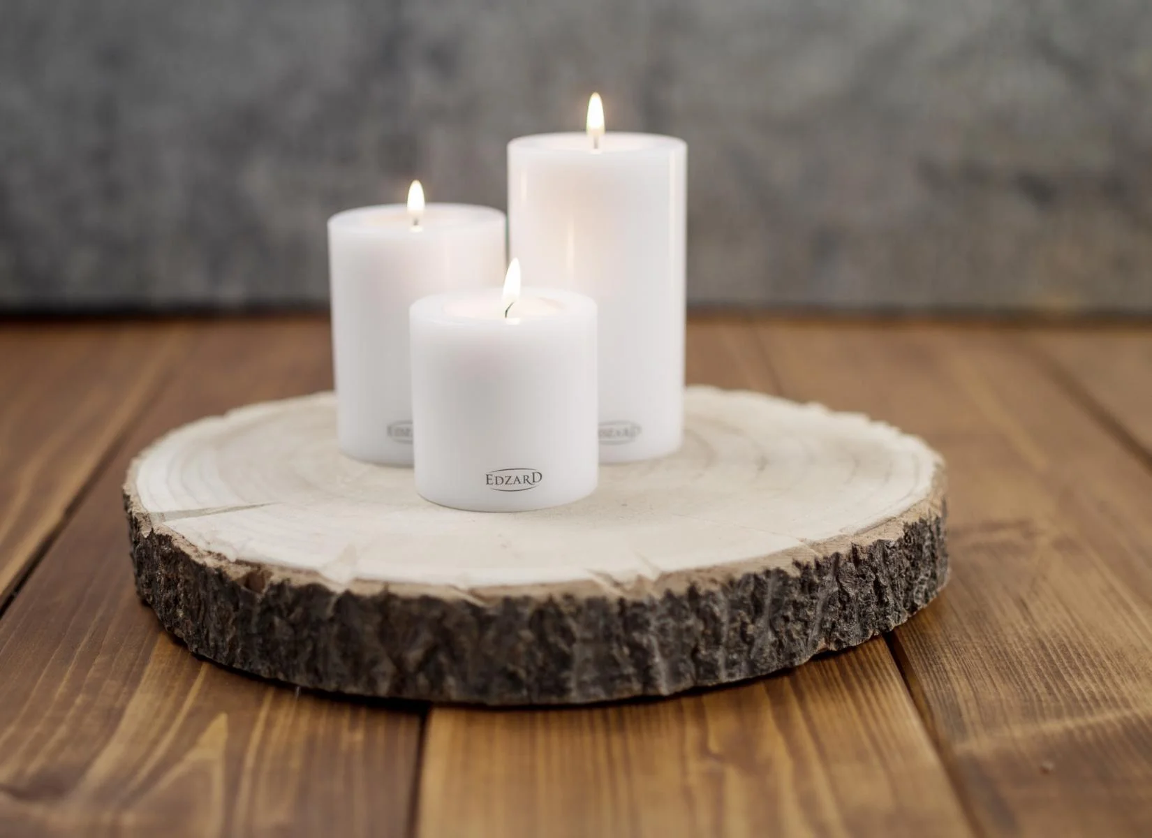 3er-Set Dauerkerze Cornelius (Höhe 6/8/10 cm, ø 6 cm), weiß, Teelichthalter hitzebeständig 90° 3er-Set Dauerkerze Cornelius (Höhe 6/8/10 cm, ø 6 cm), weiß, Teelichthalter hitzebeständig 90°