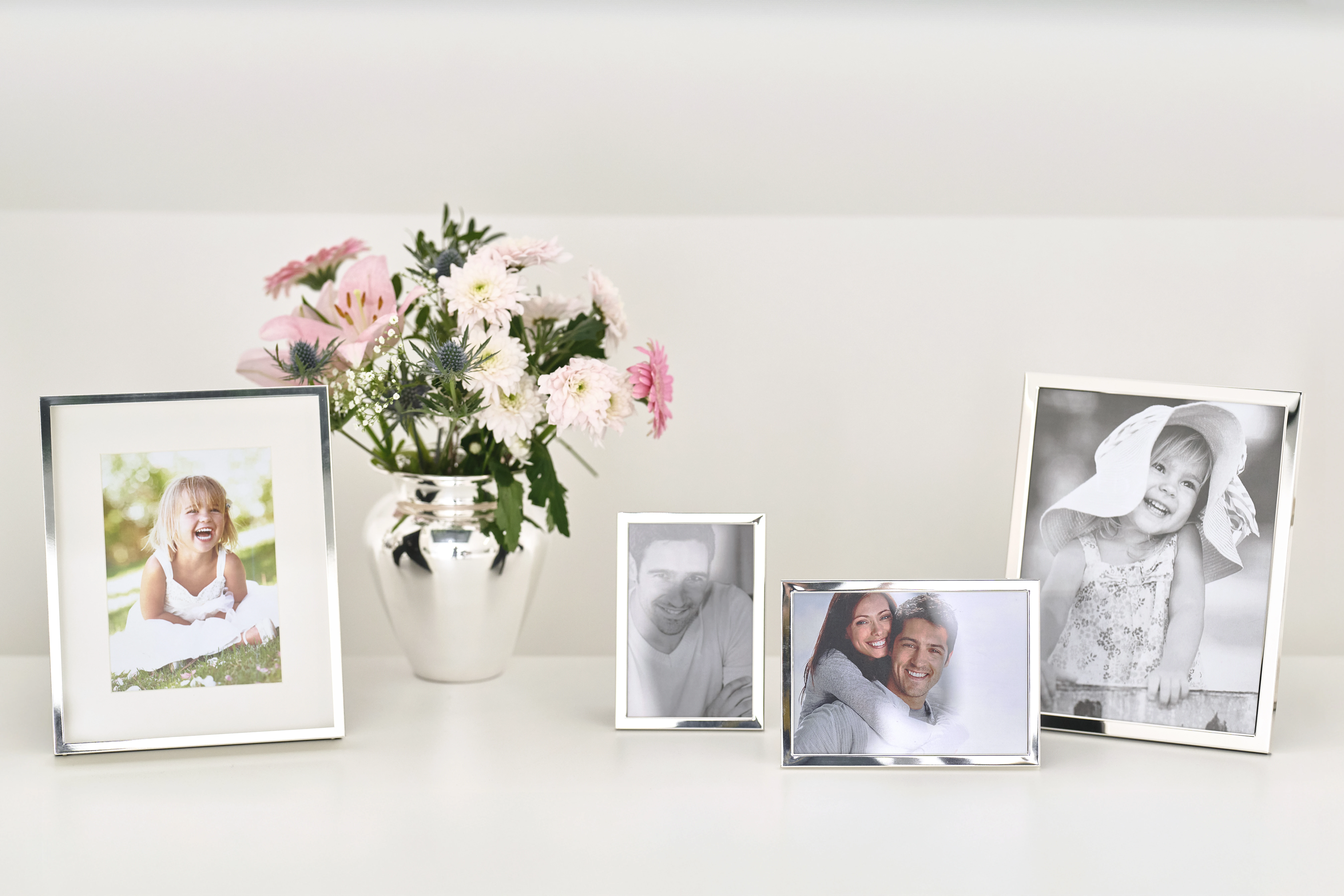 Vase Antonia  (Höhe 17 cm, Ø 15 cm), schwerversilbert Vase Antonia  (Höhe 17 cm, Ø 15 cm), schwerversilbert