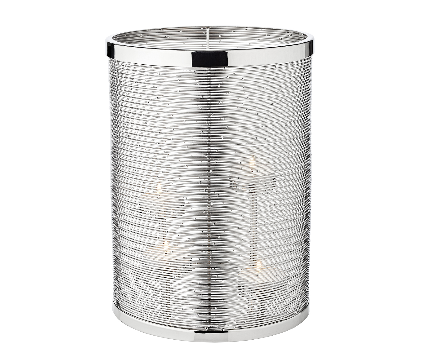 SALE Windlicht Hera (Höhe 35 cm), Edelstahl hochglanzpoliert, silberfarben