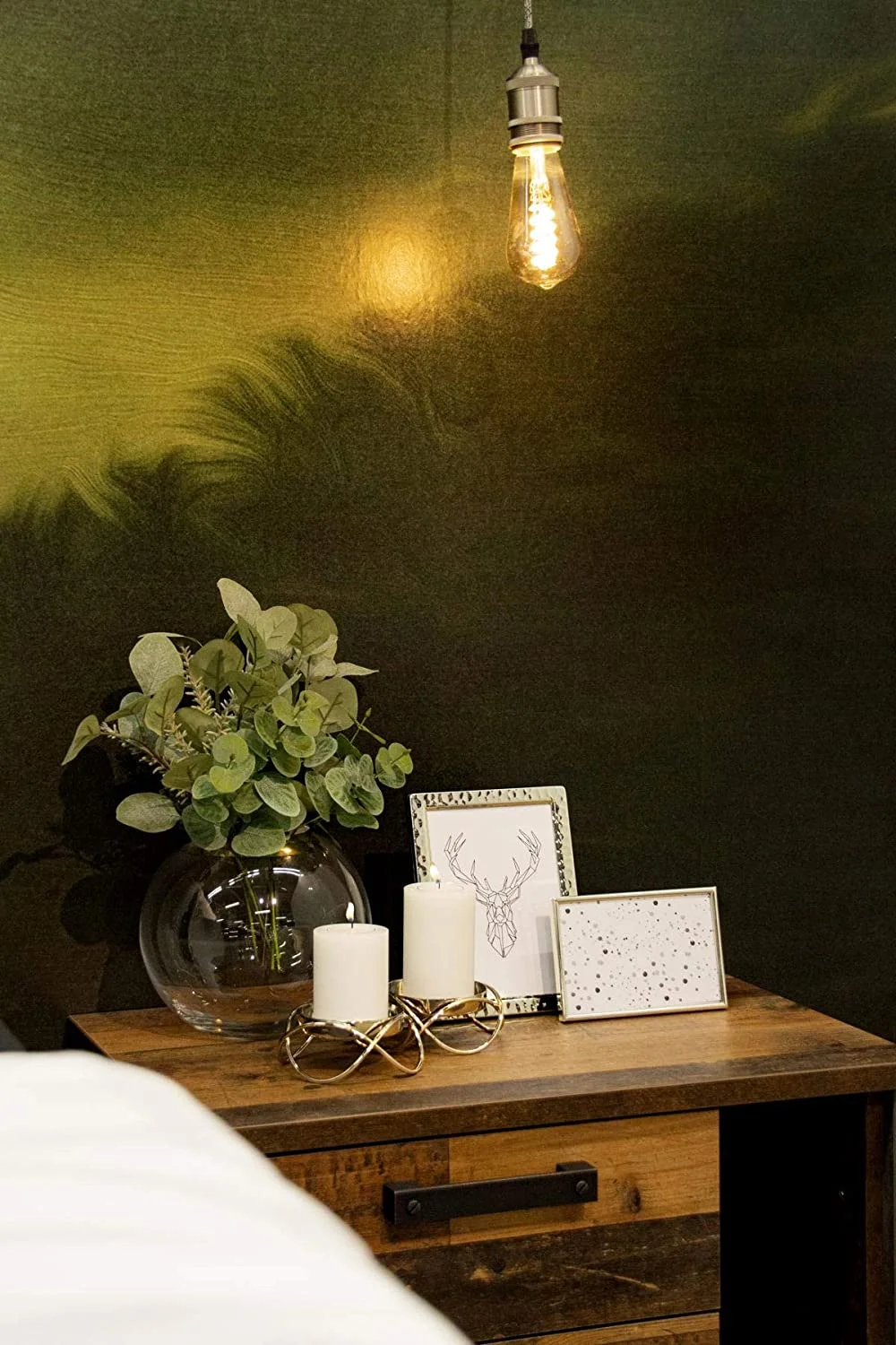 Kugelvase Mirinde  (Höhe 18 cm, Ø 20 cm), mundgeblasenes Kristallglas mit Platinrand Kugelvase Mirinde  (Höhe 18 cm, Ø 20 cm), mundgeblasenes Kristallglas mit Platinrand