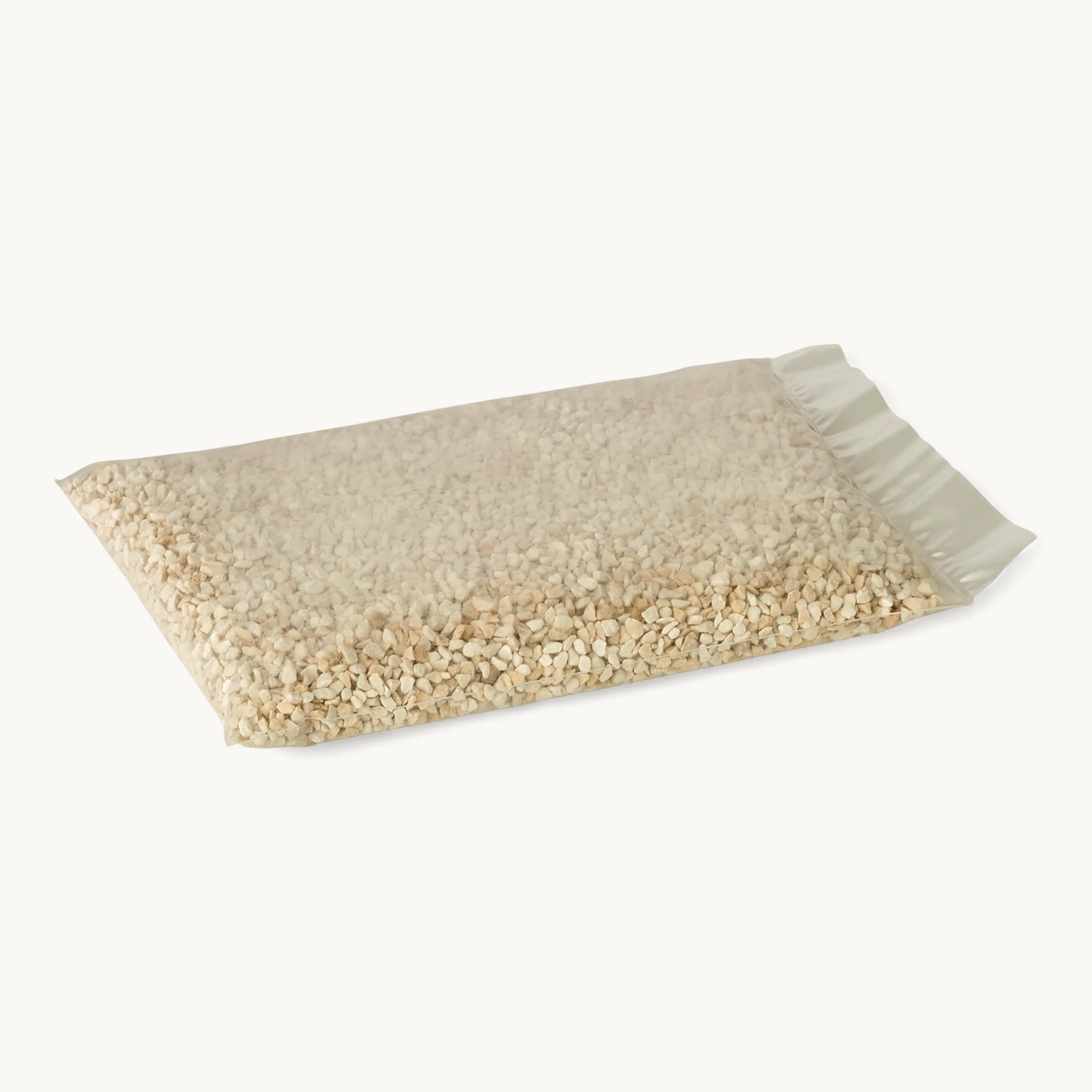Dekogranulat Dekosteine (2-3 mm), 1 kg, Farbe Creme, warme Farbe, wasserfest, staubfrei