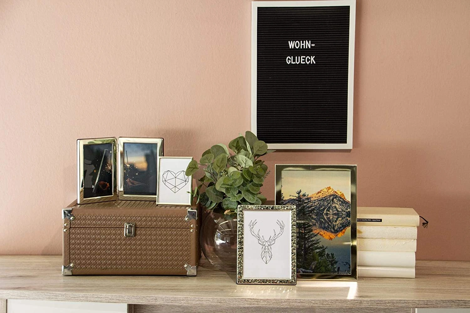 Doppel-Bilderrahmen Salerno (13x18 cm), für 2 Fotos, Hochformat, edel versilbert, anlaufgeschützt Doppel-Bilderrahmen Salerno (13x18 cm), für 2 Fotos, Hochformat, edel versilbert, anlaufgeschützt