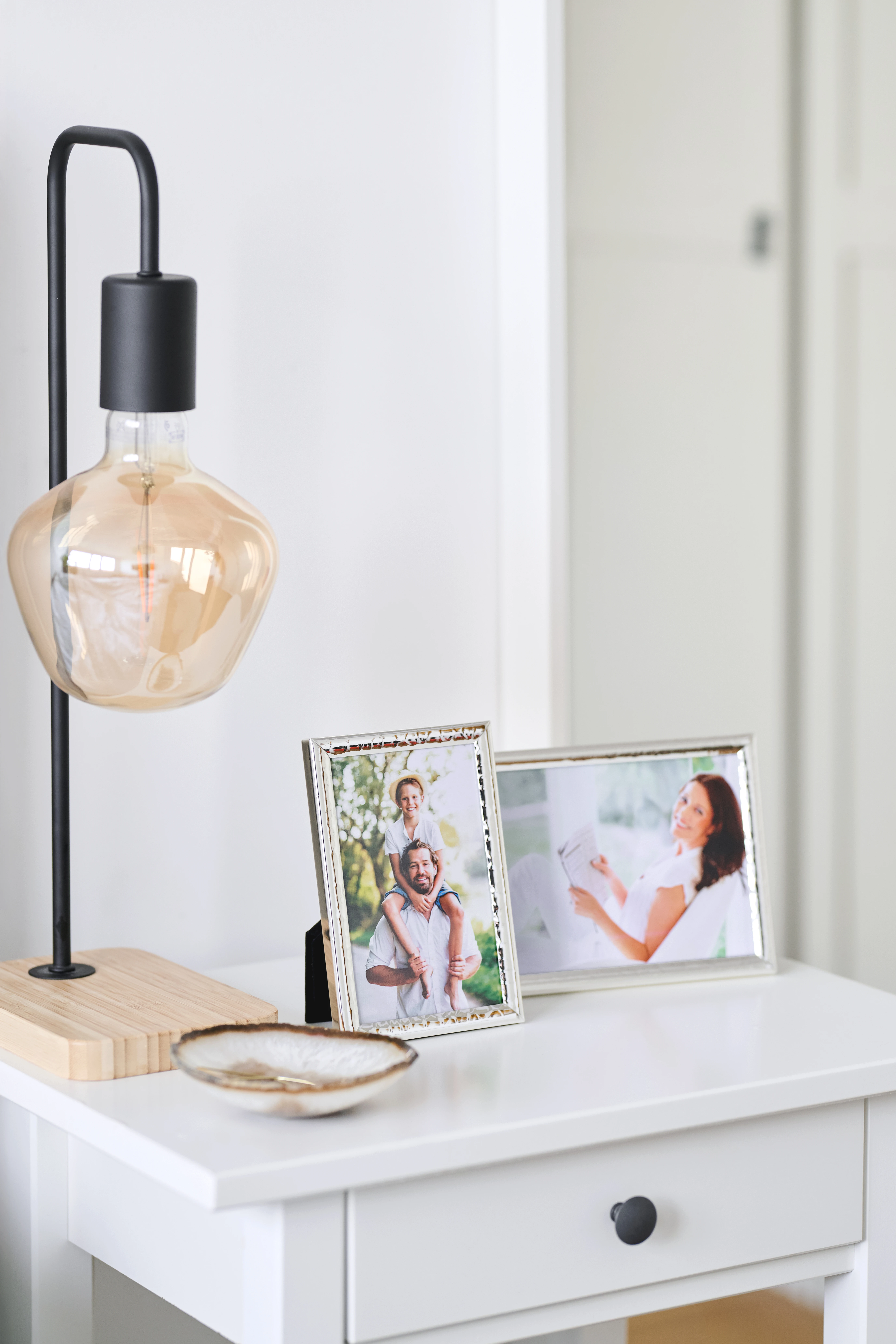 Bilderrahmen Riga (10x15 cm), edel versilbert, anlaufgeschützt, mit Aufhänger