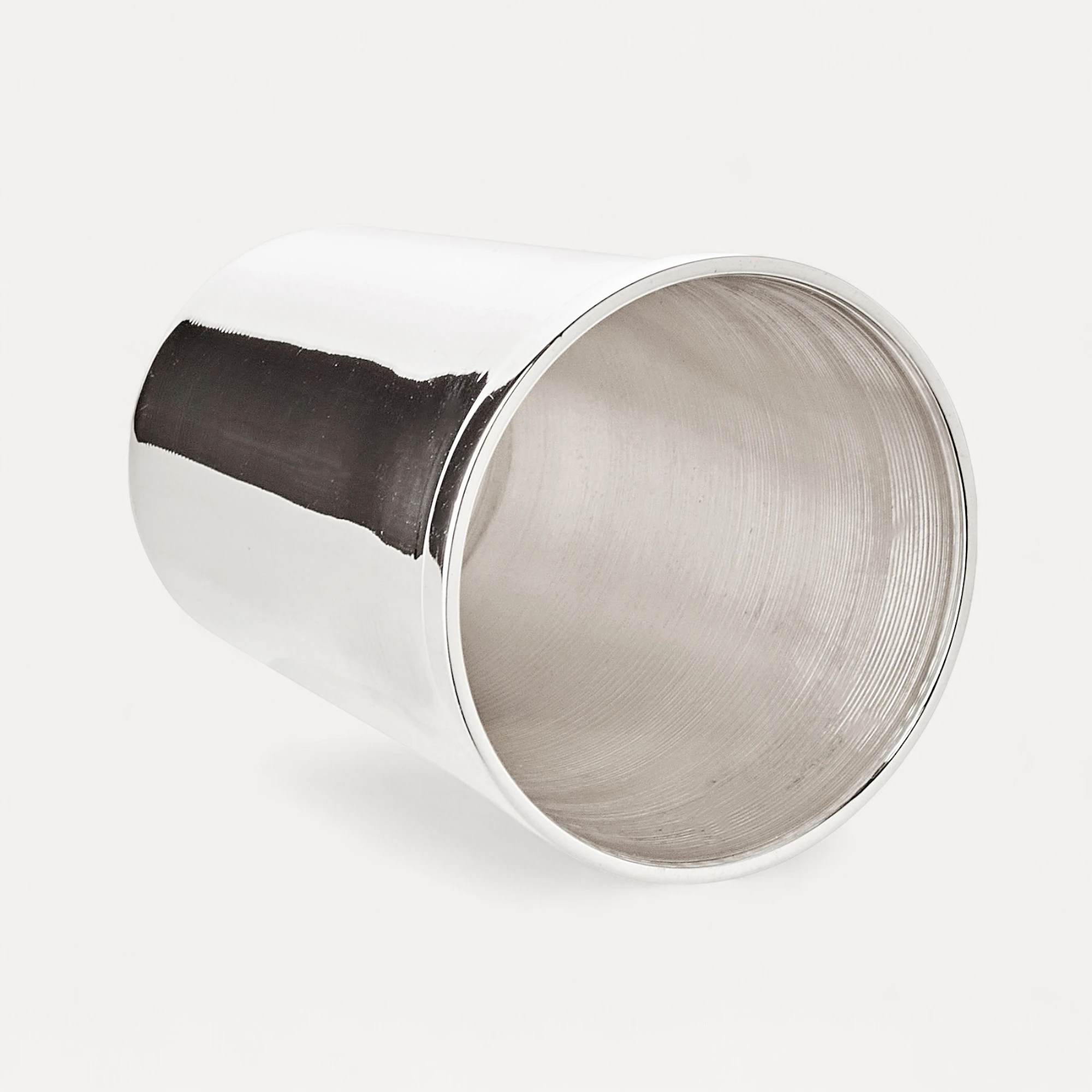 6er-Set Schnapsbecher Moya (Höhe 5 cm, Füllmenge 2 cl), inkl. Box, edel versilbert