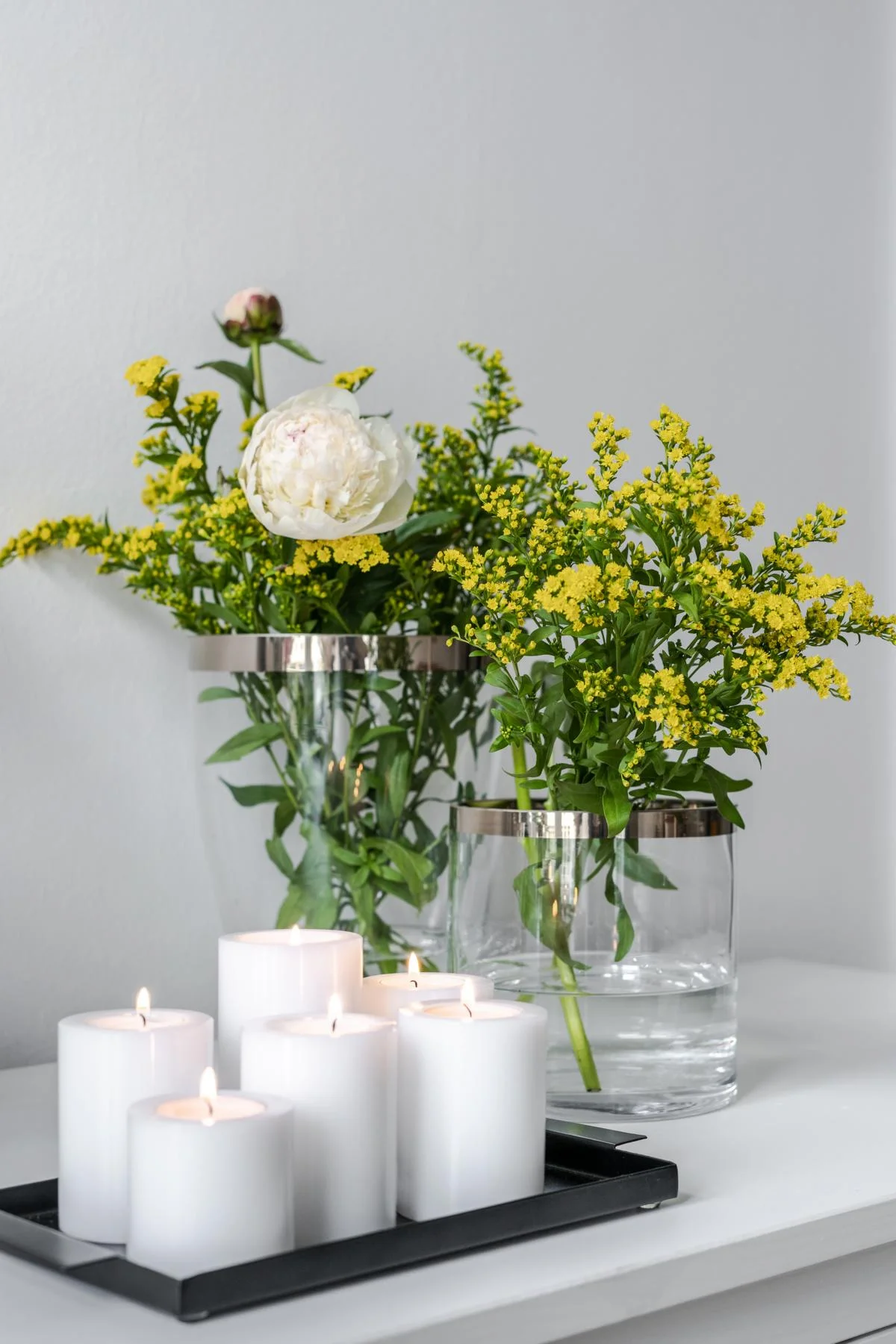 3er-Set Dauerkerze Cornelius (Höhe 6/8/10 cm, ø 6 cm), weiß, Teelichthalter hitzebeständig 90° 3er-Set Dauerkerze Cornelius (Höhe 6/8/10 cm, ø 6 cm), weiß, Teelichthalter hitzebeständig 90°