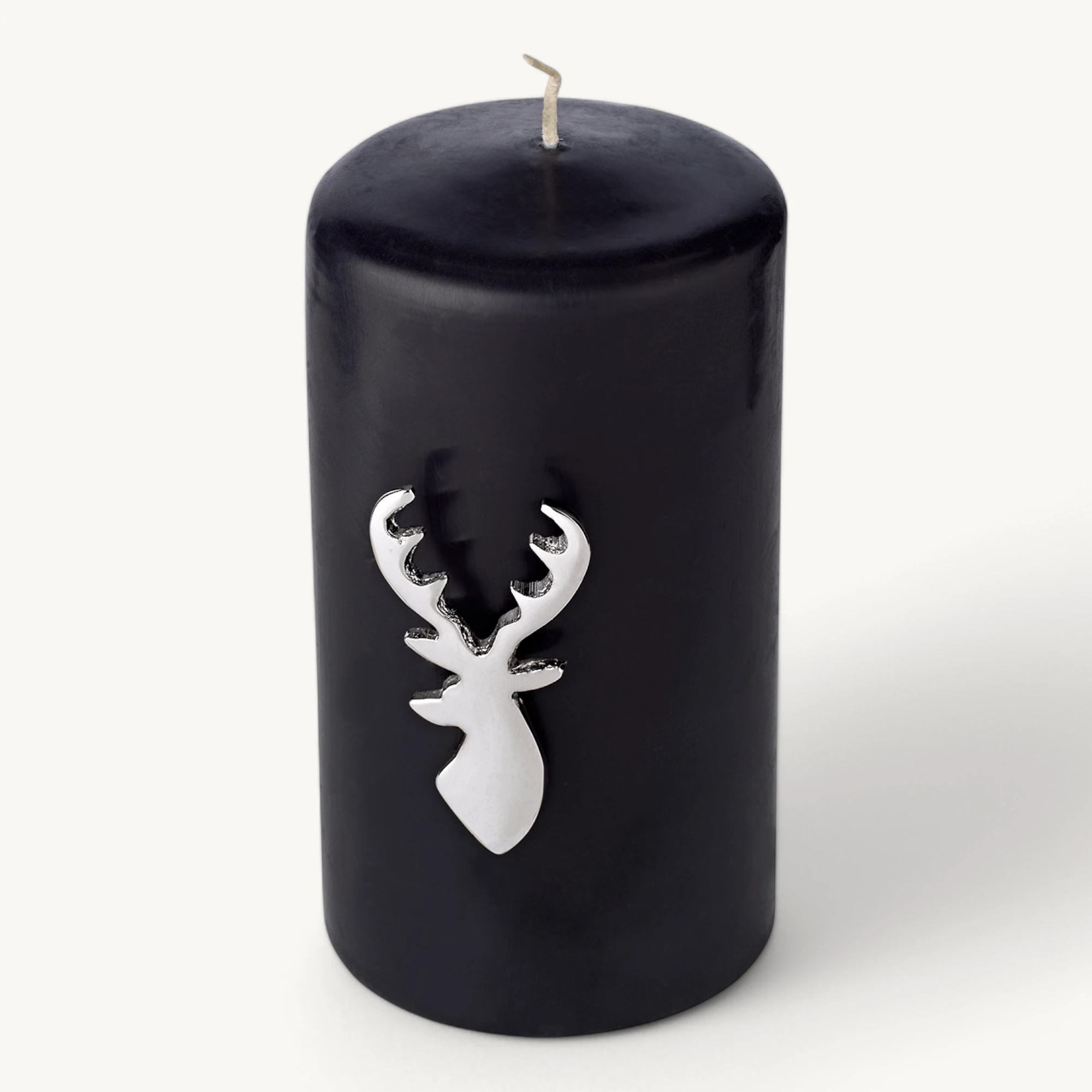 4er-Set Kerzenpin Risa (Höhe 7 cm), silberfarben, Aluminium vernickelt