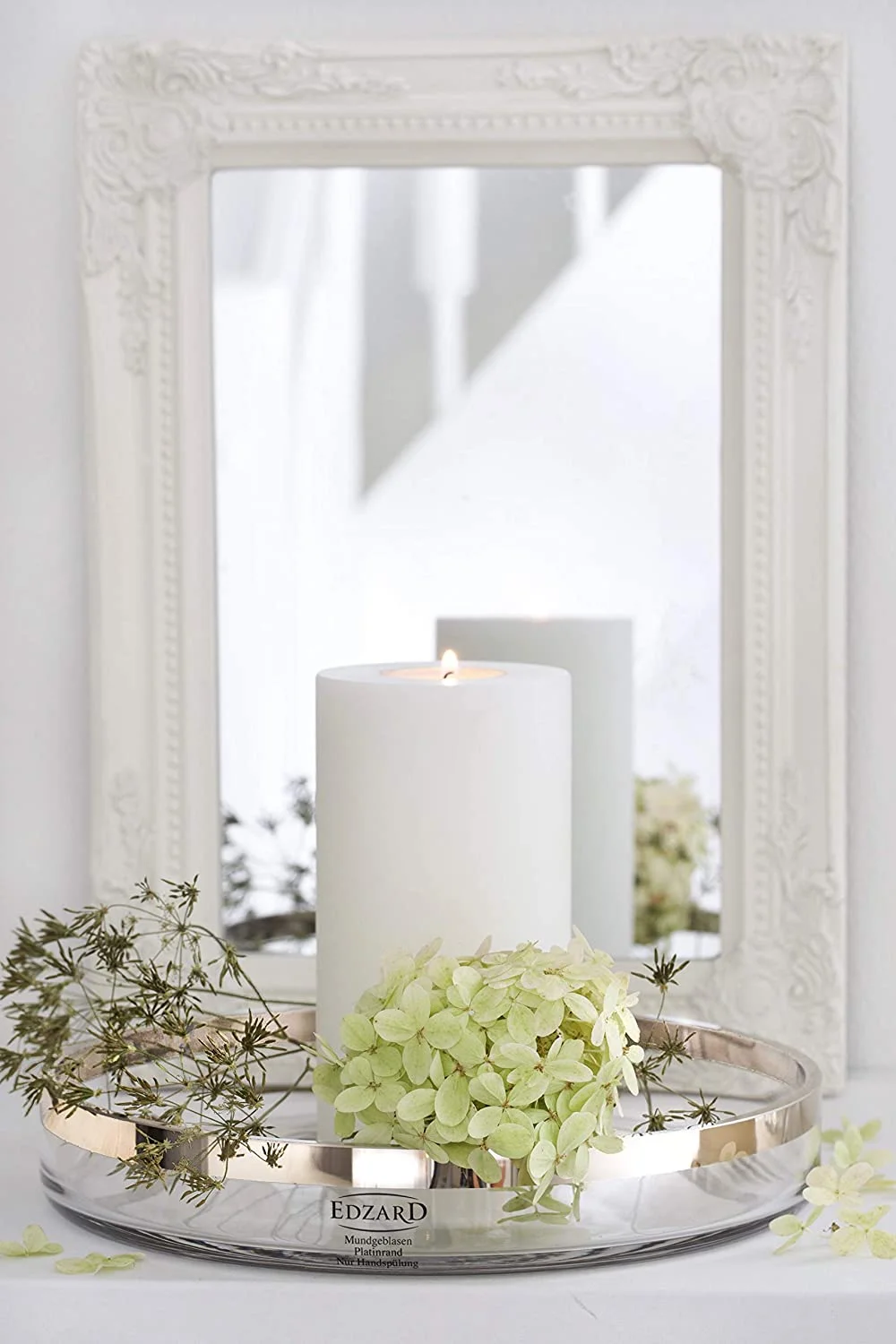 Dauerkerze Cornelius (Höhe 18 cm, ø 8 cm), weiß, Teelichthalter hitzebeständig 90° Dauerkerze Cornelius (Höhe 18 cm, ø 8 cm), weiß, Teelichthalter hitzebeständig 90°