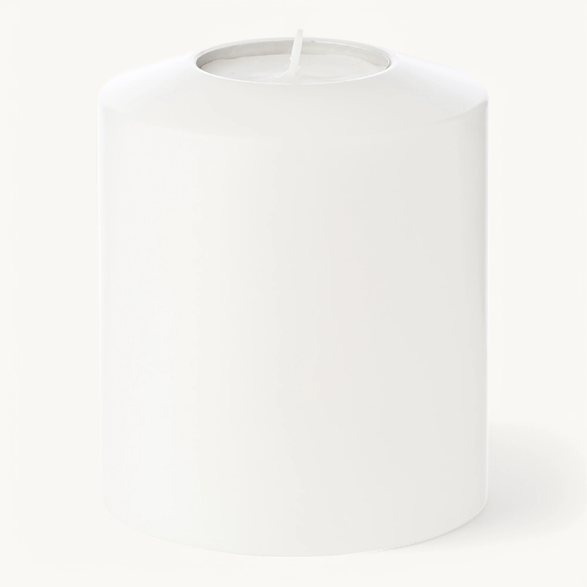 SALE Dauerkerze Cornelius Pine (Höhe 15 cm, ø 12 cm), weiß, Teelichthalter hitzebeständig 90° SALE Dauerkerze Cornelius Pine (Höhe 15 cm, ø 12 cm), weiß, Teelichthalter hitzebeständig 90°
