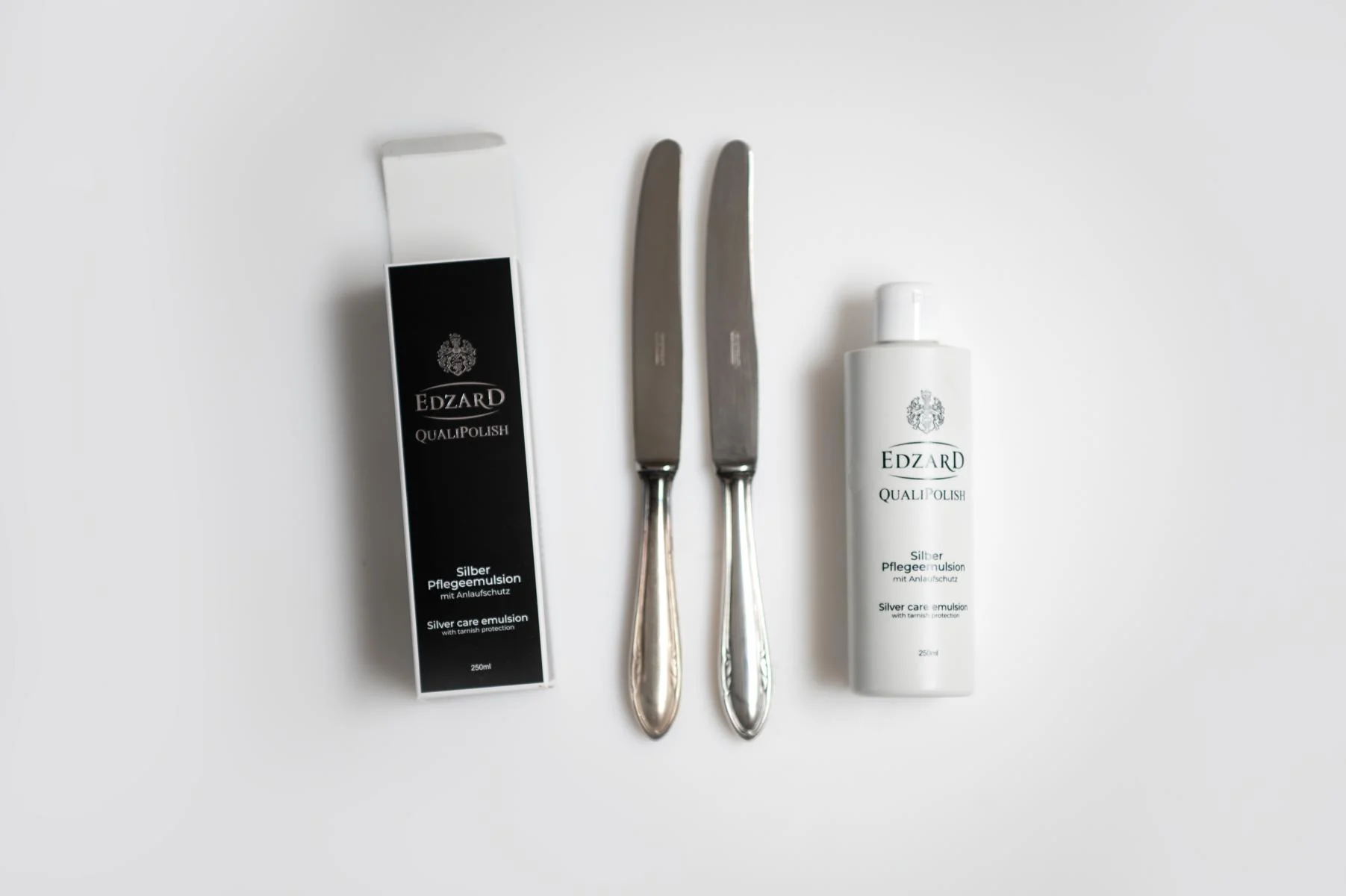 QualiPolish® Silber-Pflege-Emulsion mit Anlaufschutz, Inhalt 125 ml QualiPolish® Silber-Pflege-Emulsion mit Anlaufschutz, Inhalt 125 ml