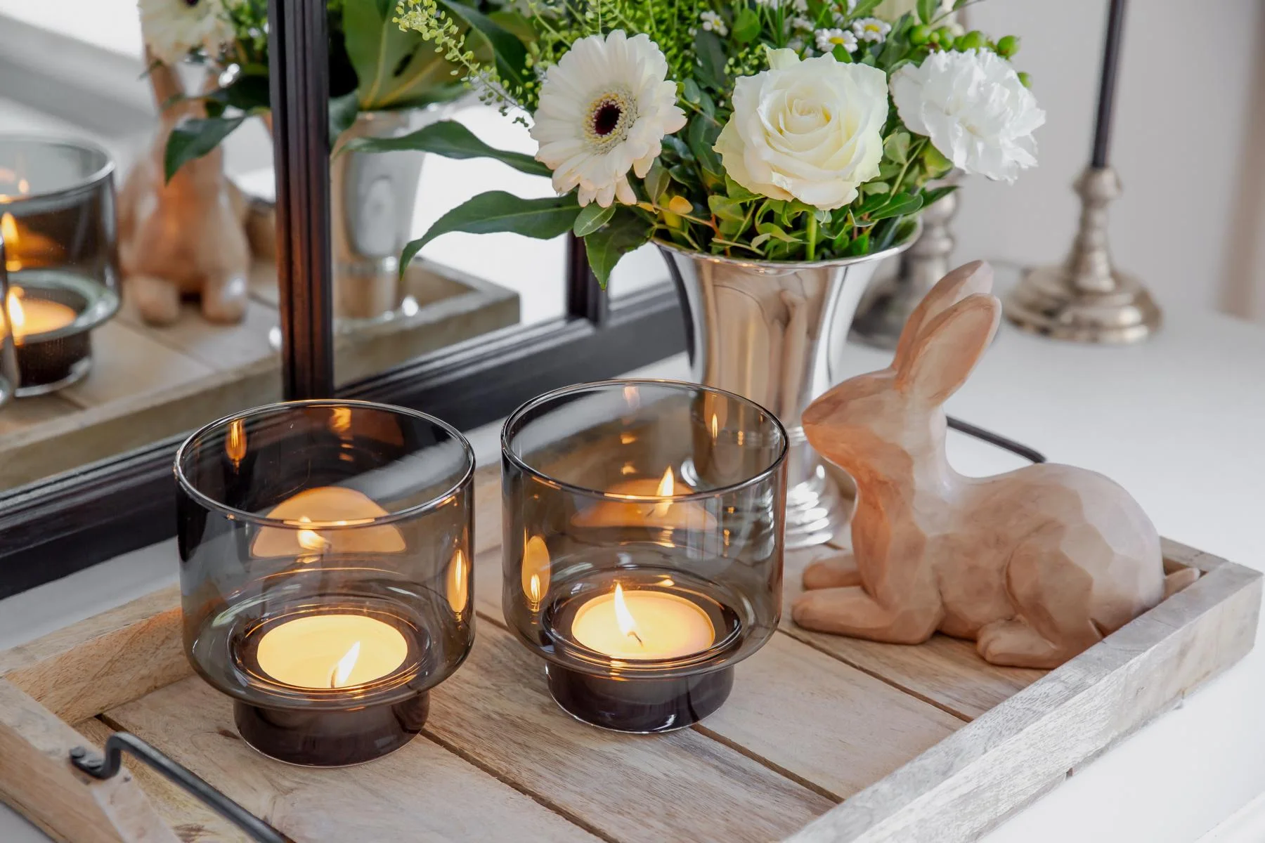 2er Set Windlicht Marla (ø 11 cm) dunkles mundgeblasenes Glas, Kerzenglas für Maxiteelichter 2er Set Windlicht Marla (ø 11 cm) dunkles mundgeblasenes Glas, Kerzenglas für Maxiteelichter