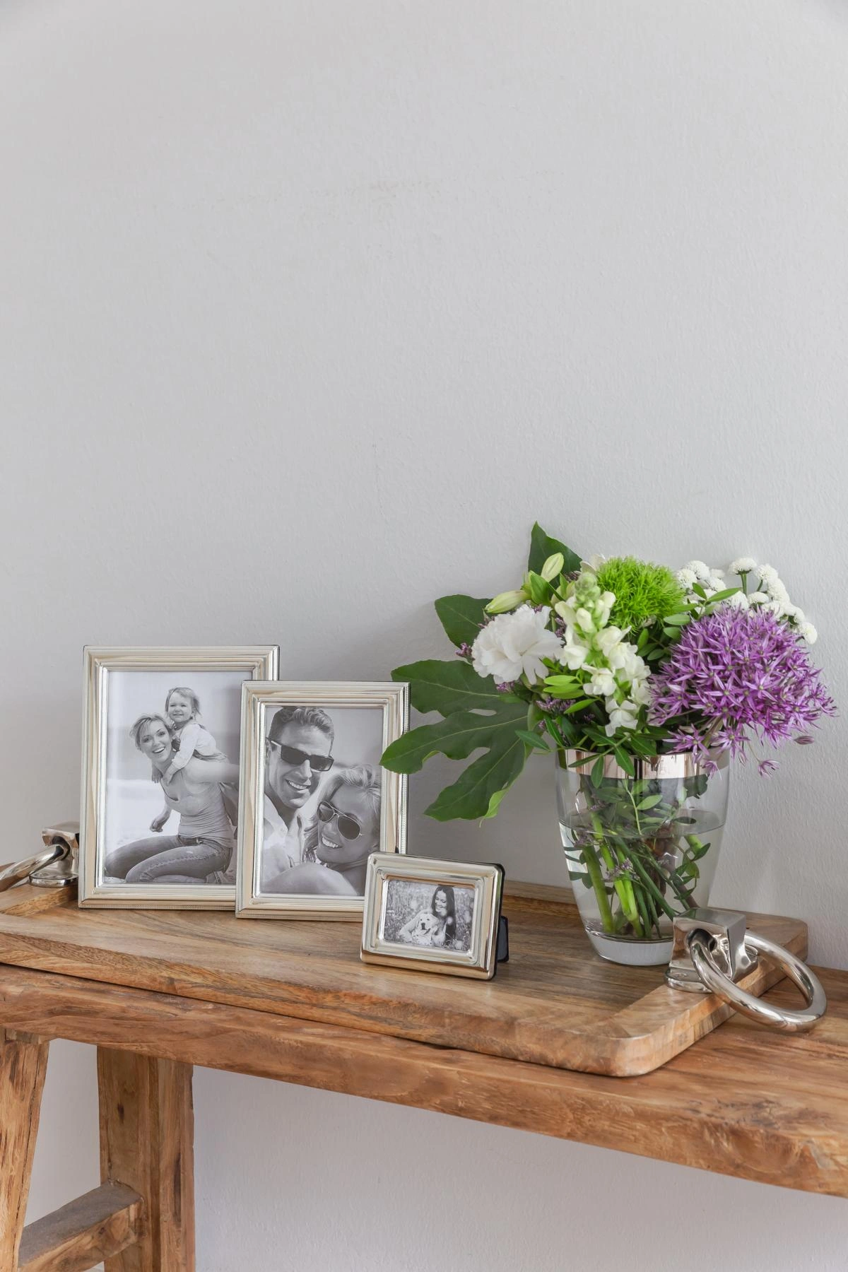 Fotorahmen Bari für Foto 5x8 cm, edel versilbert, anlaufgeschützt Fotorahmen Bari für Foto 5x8 cm, edel versilbert, anlaufgeschützt