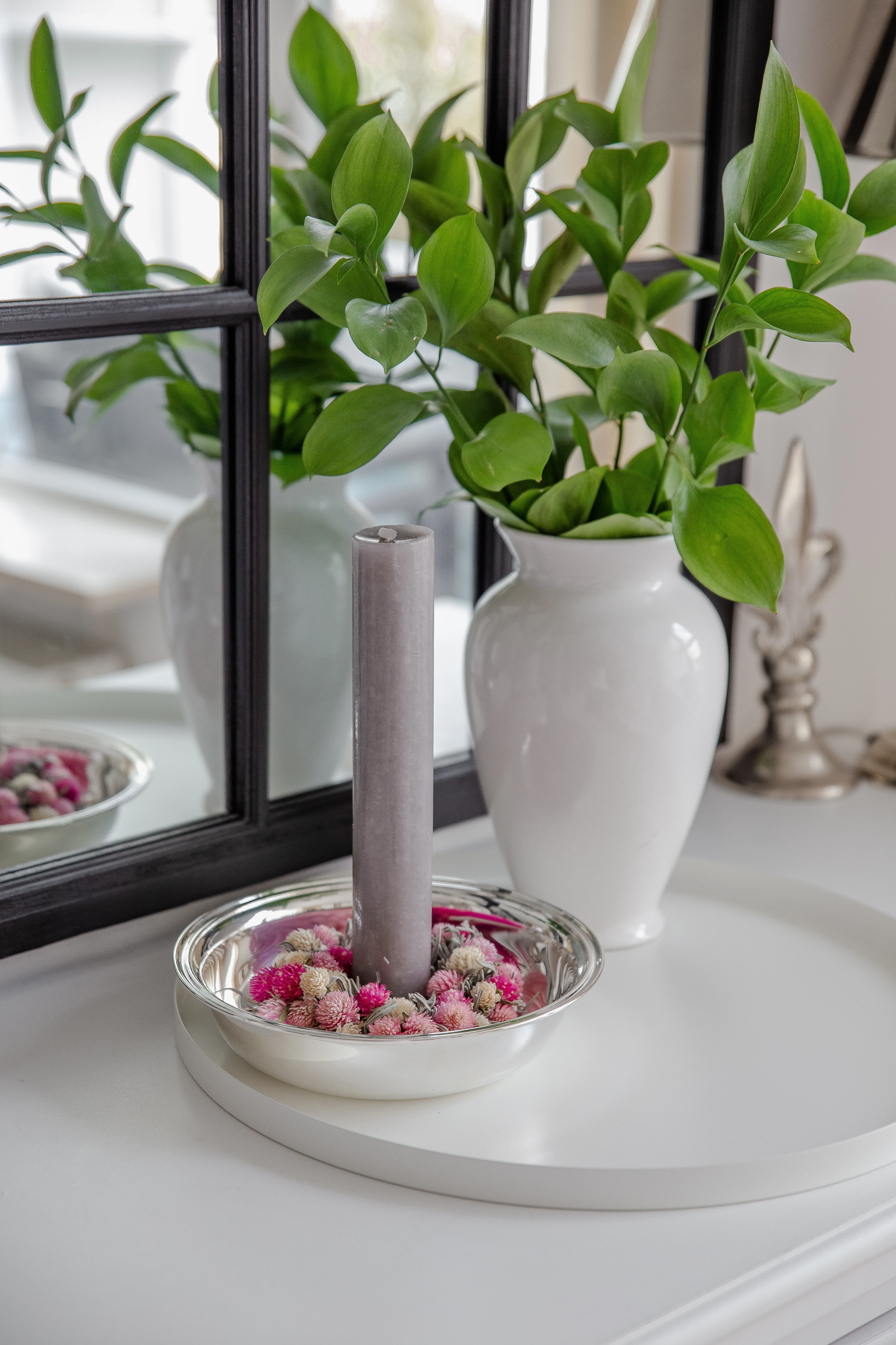 Schale Saturn (Ø 21 cm), silberfarben, schwerversilbert Schale Saturn (Ø 21 cm), silberfarben, schwerversilbert