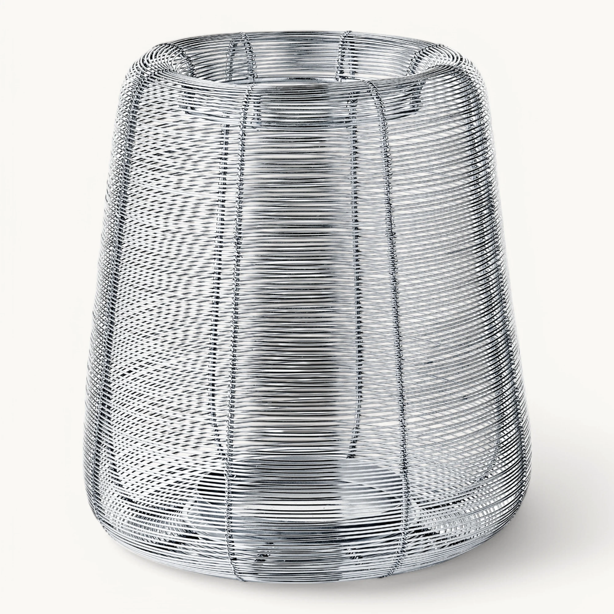SALE Windlicht Kurt (Höhe 29 cm), silberfarben, vernickelter Edelstahl