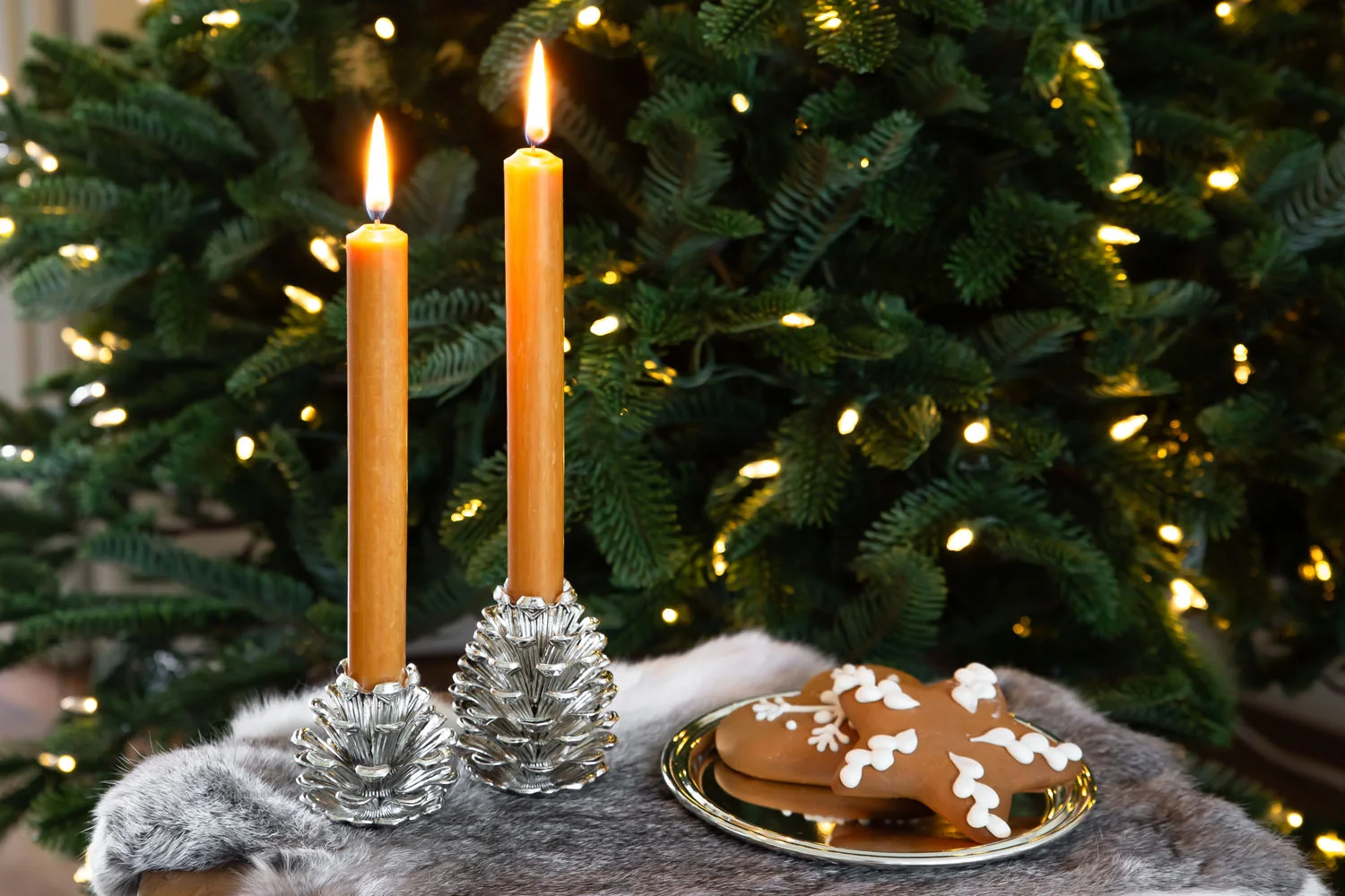 Tablett Pipe (Ø  17 cm), rund, edel versilbert Tablett Pipe (Ø  17 cm), rund, edel versilbert